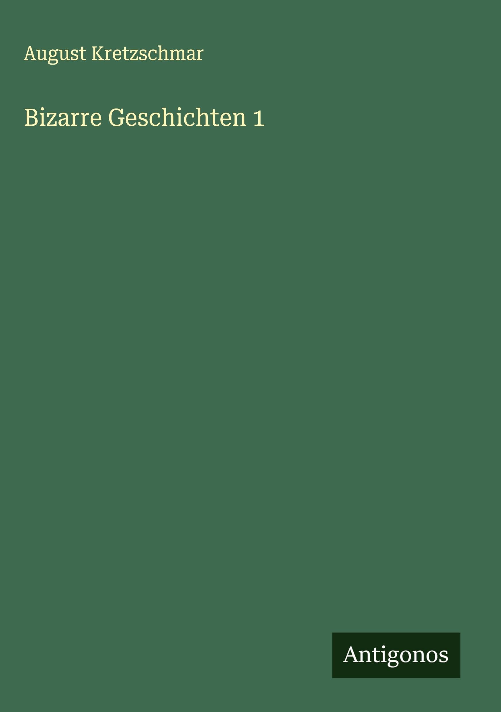Product Image: Bizarre Geschichten 1