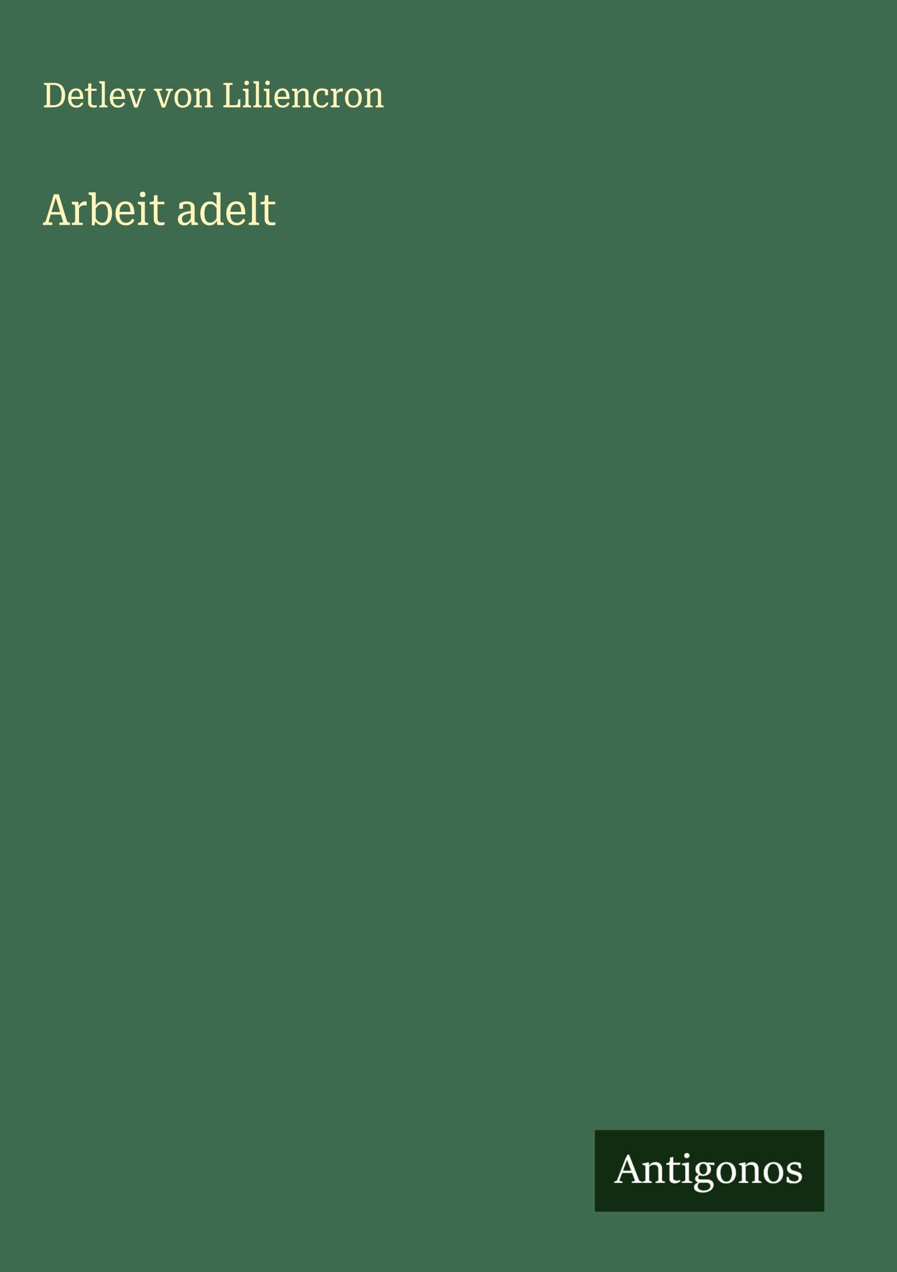 Product Image: Arbeit adelt