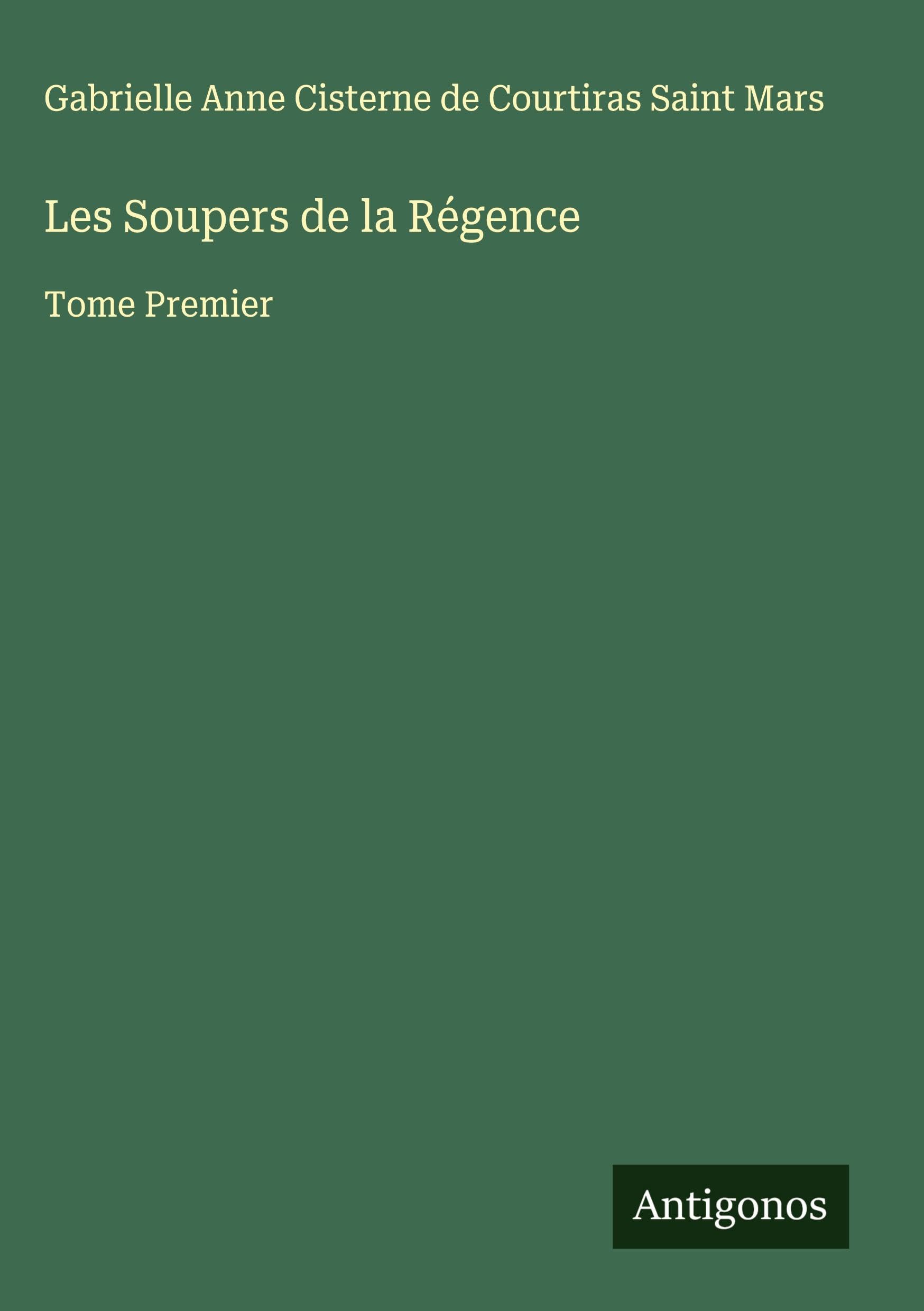 Les Soupers de la Régence Classics