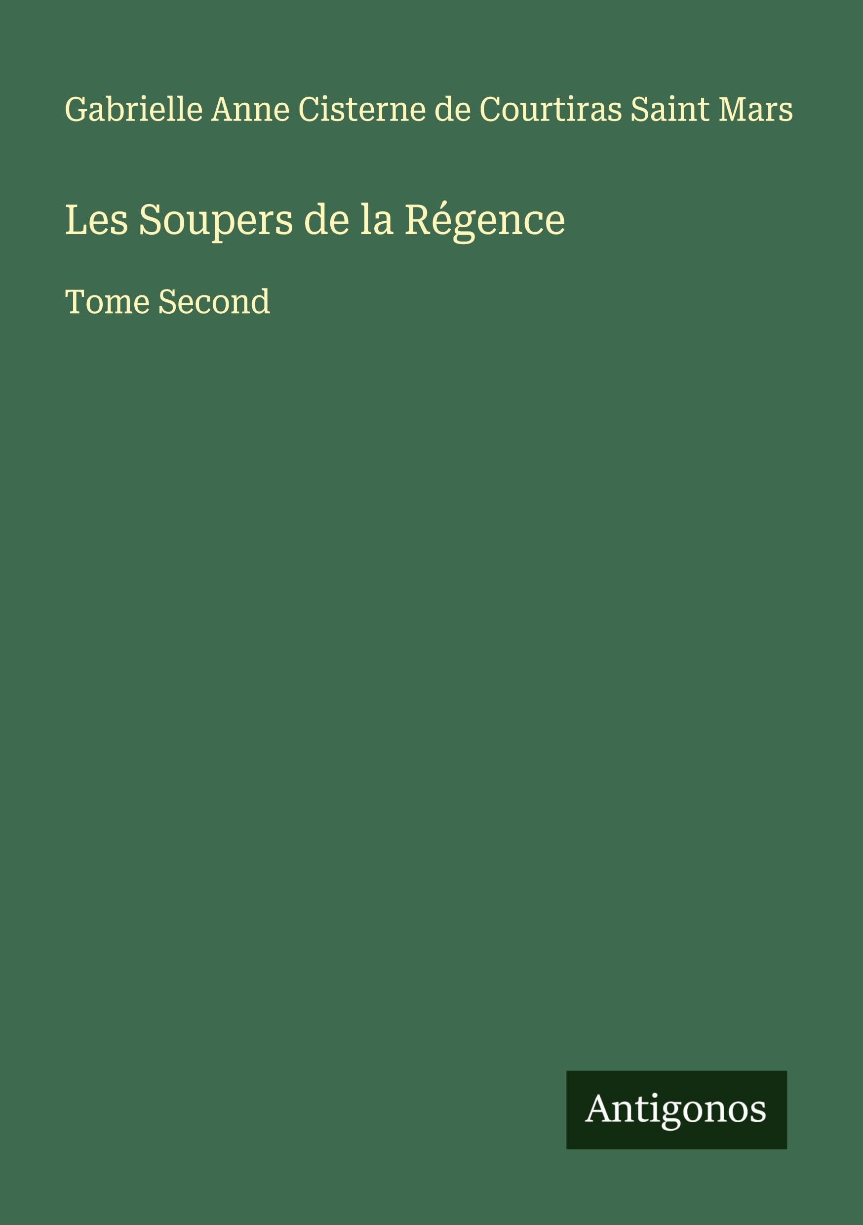 Les Soupers de la Régence Classics