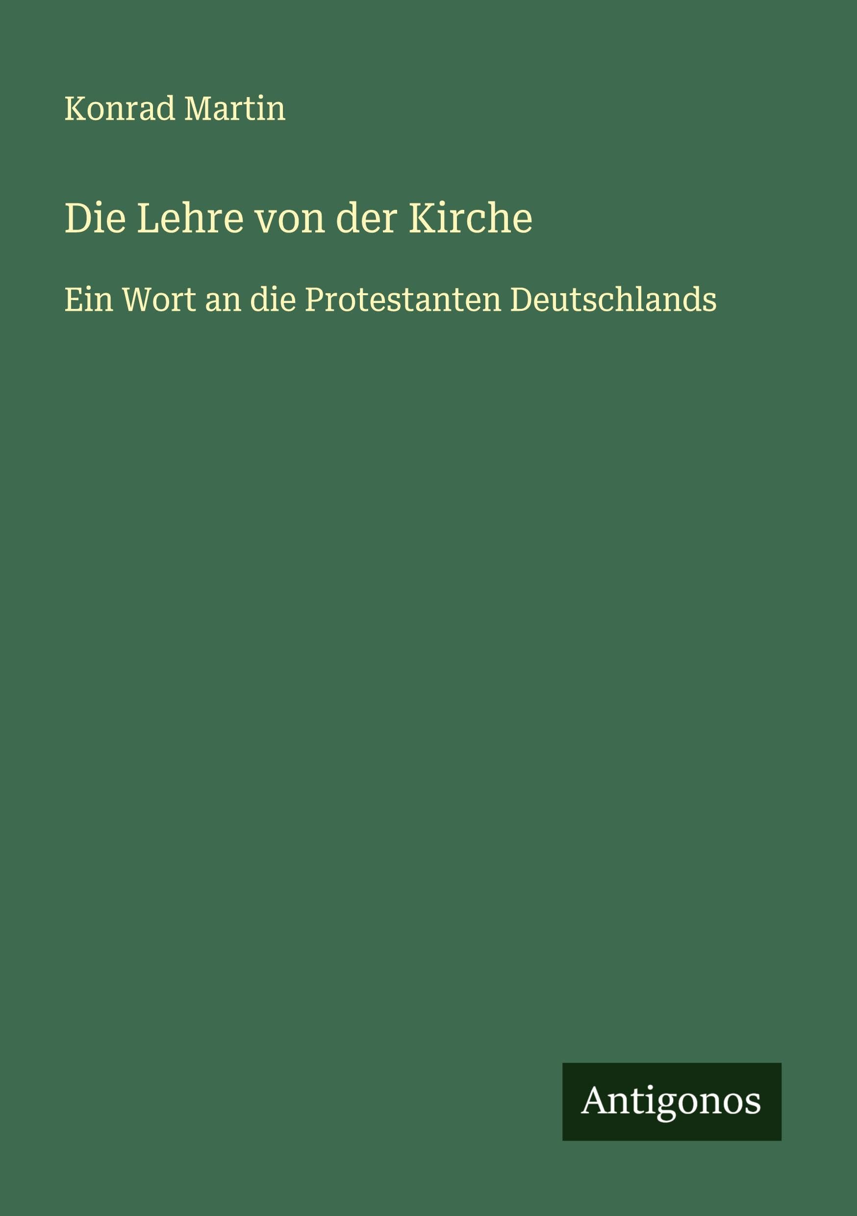 Product Image: Die Lehre von der Kirche
