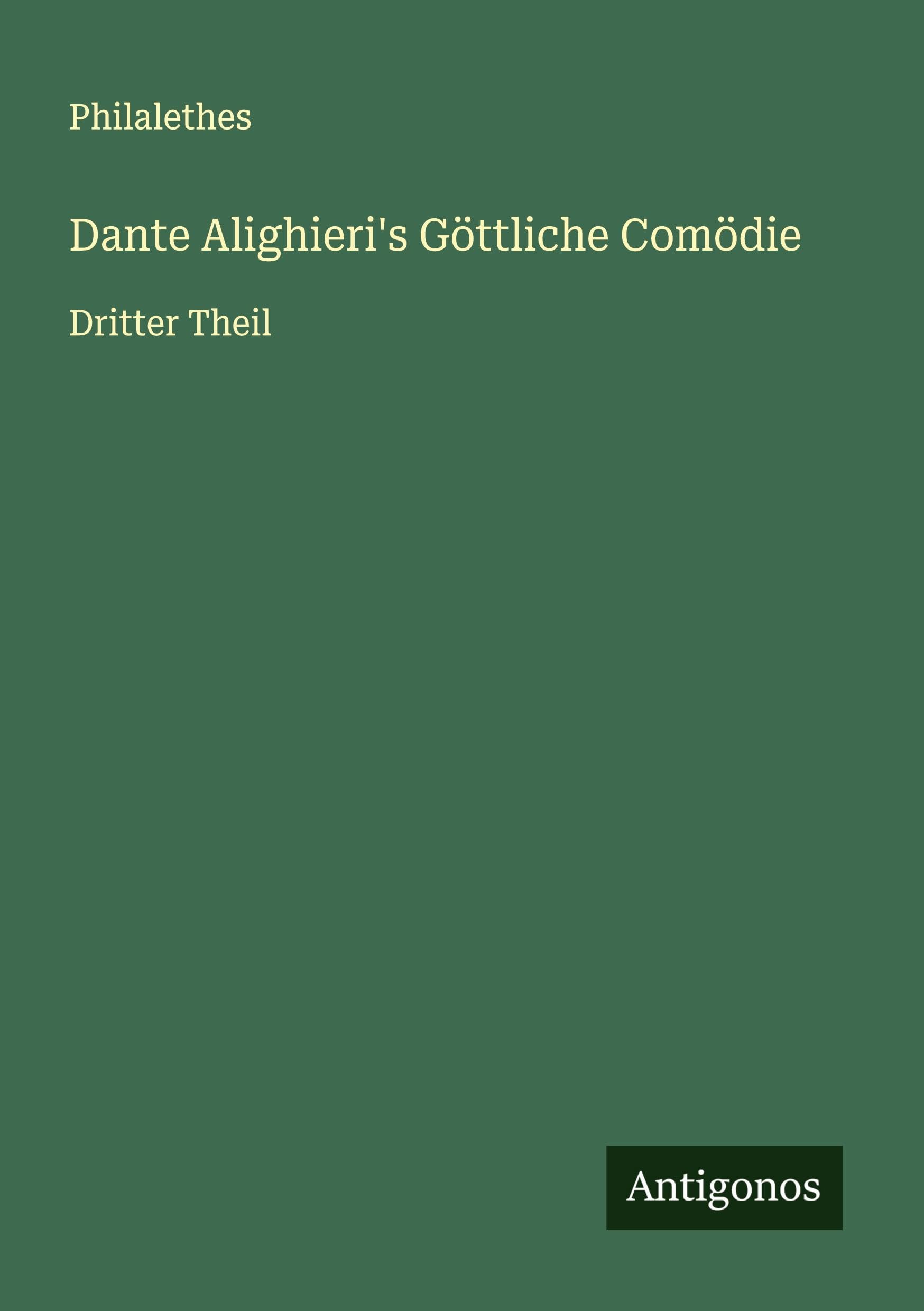 Dante Alighieri's Göttliche Comödie Classics