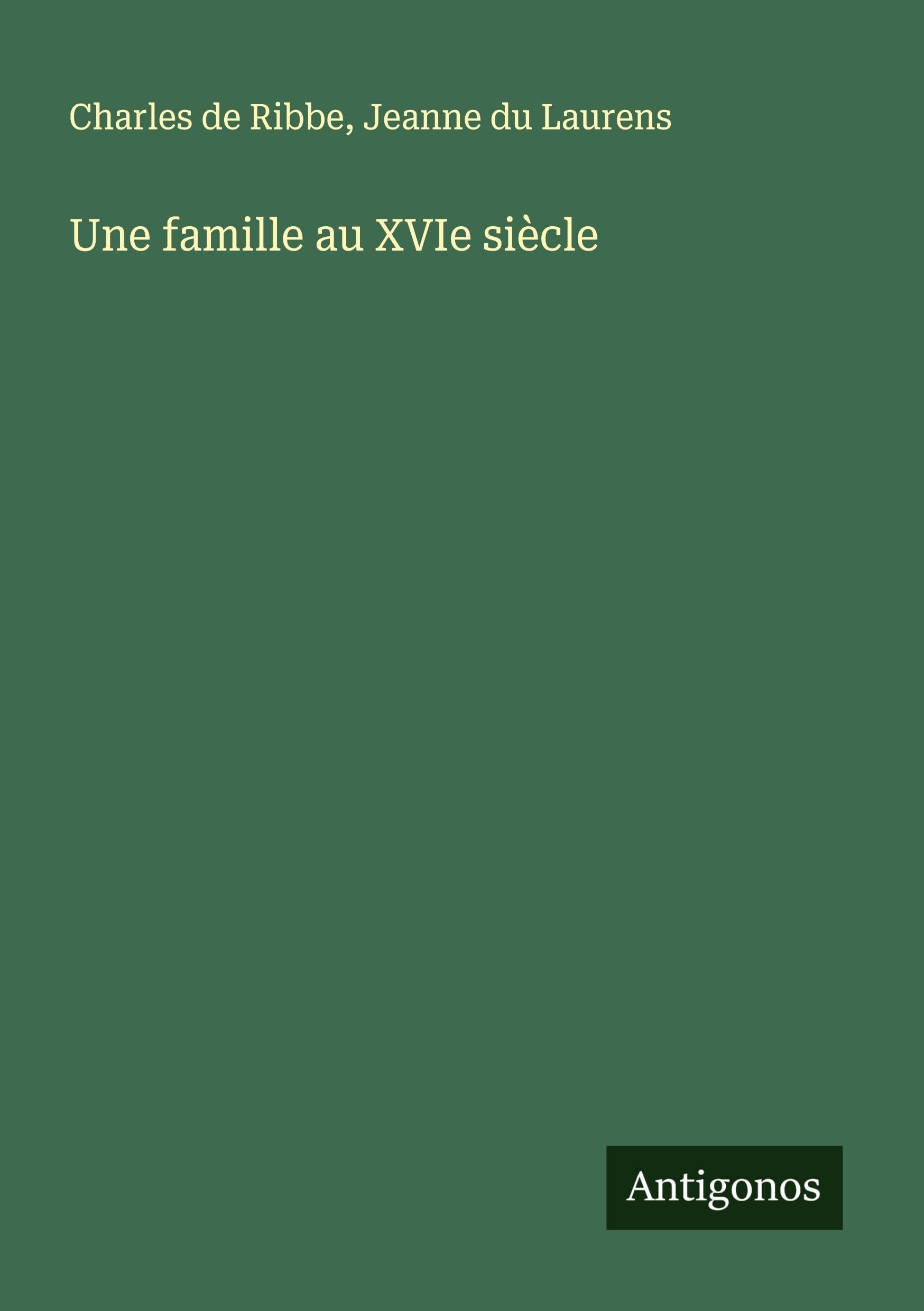 Une famille au XVIe siècle Classics