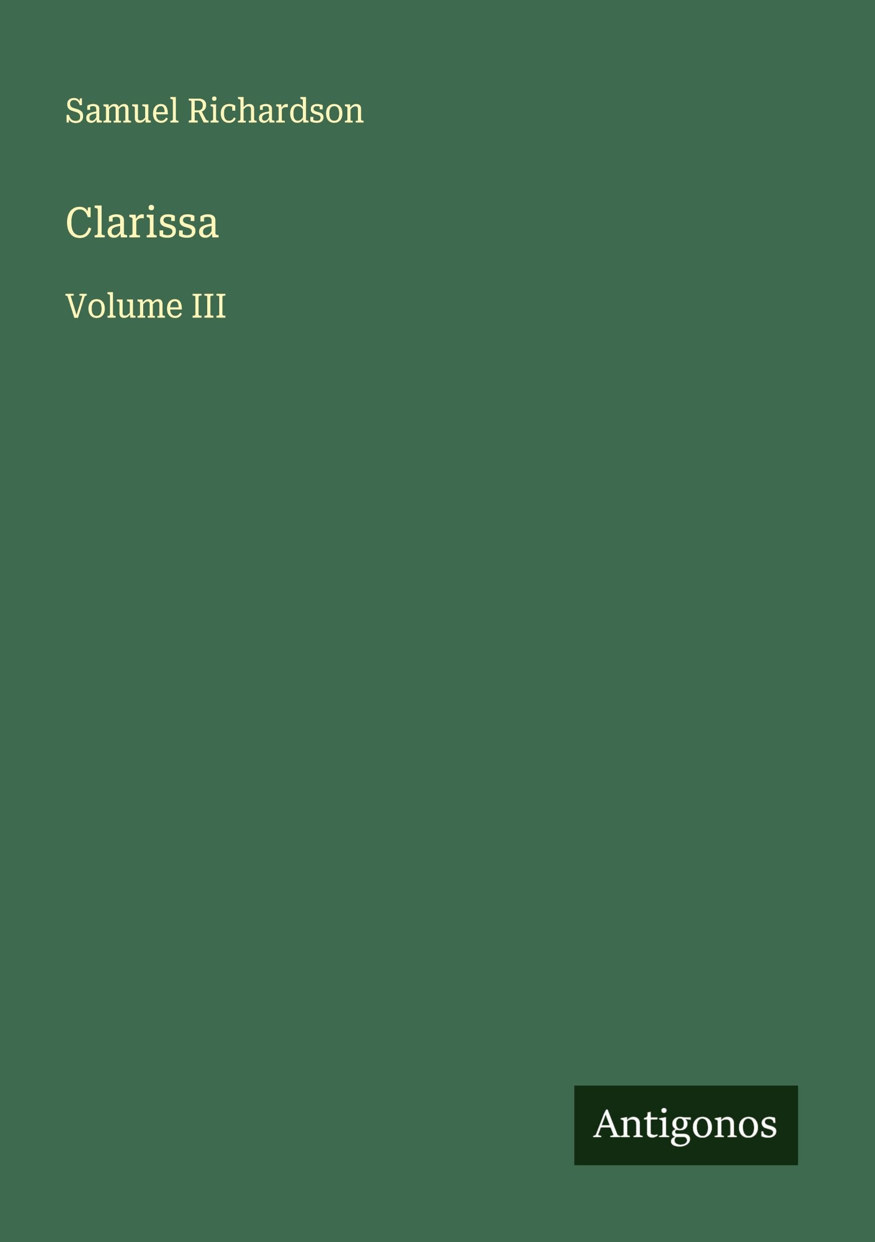 Clarissa Classics