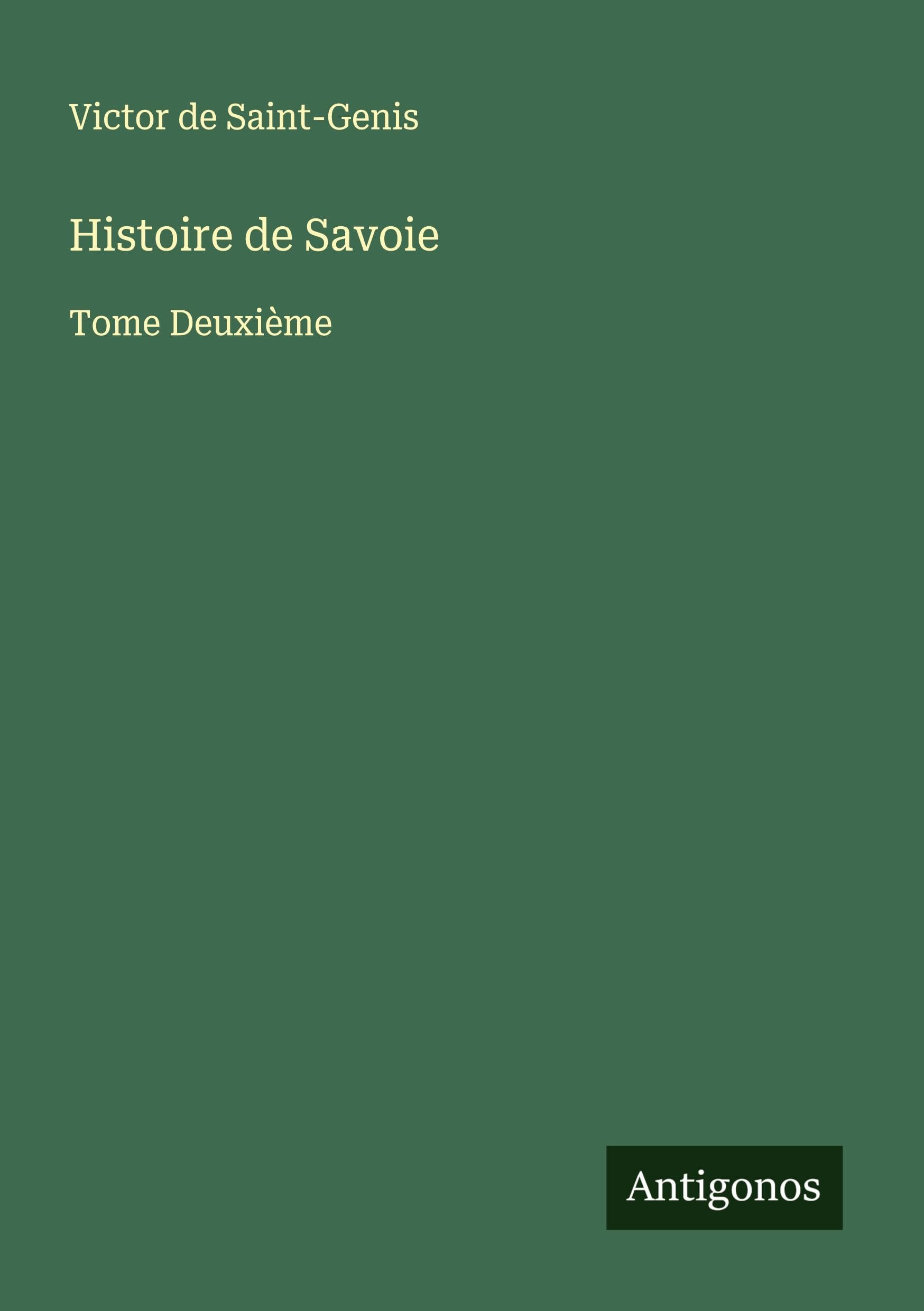 Product Image: Histoire de Savoie