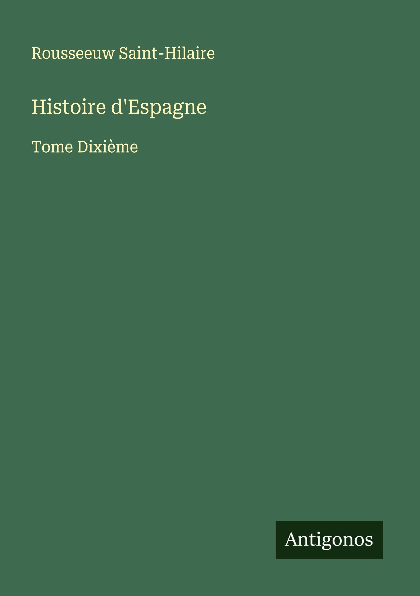 Product Image: Histoire d'Espagne