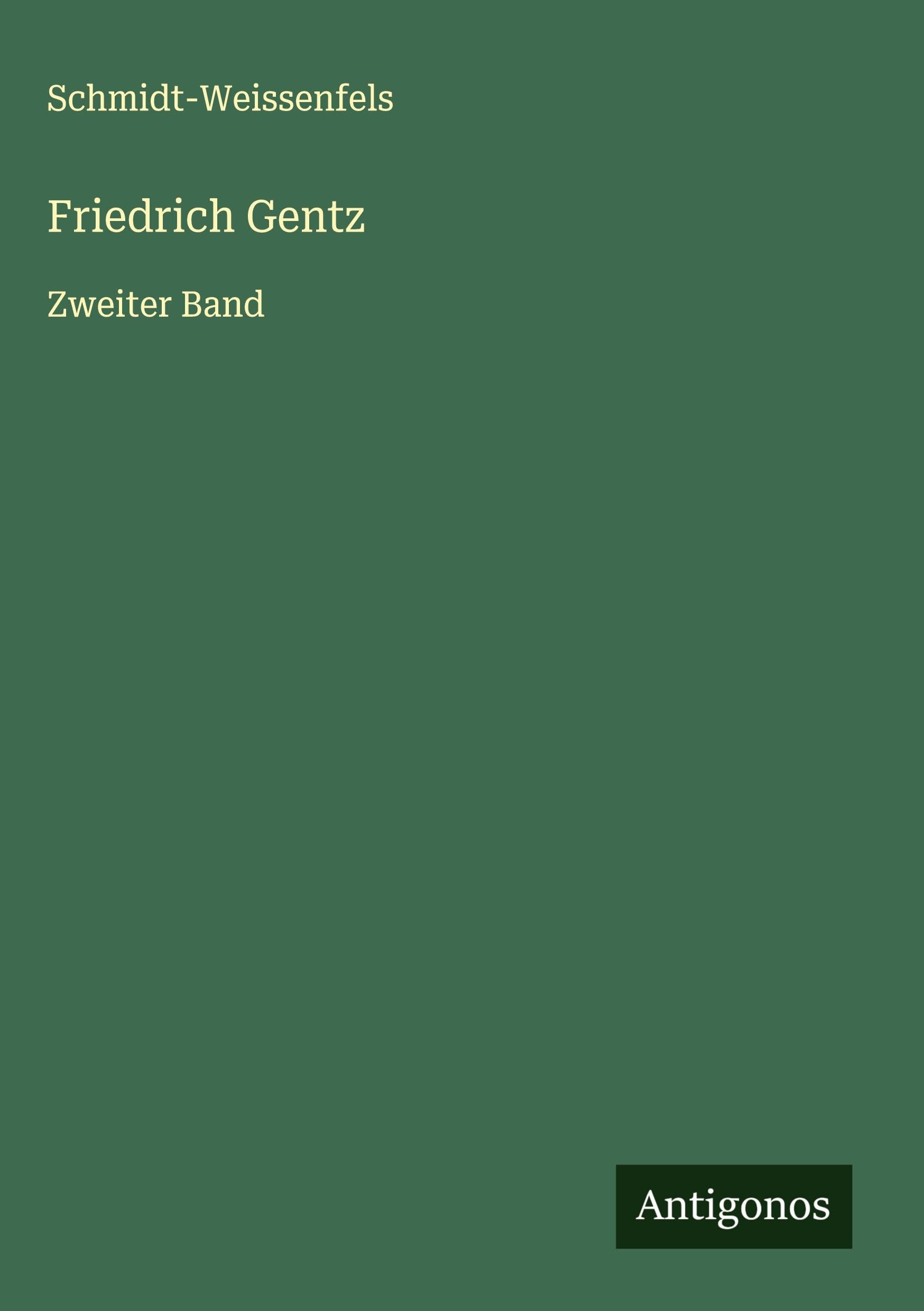 Product Image: Friedrich Gentz
