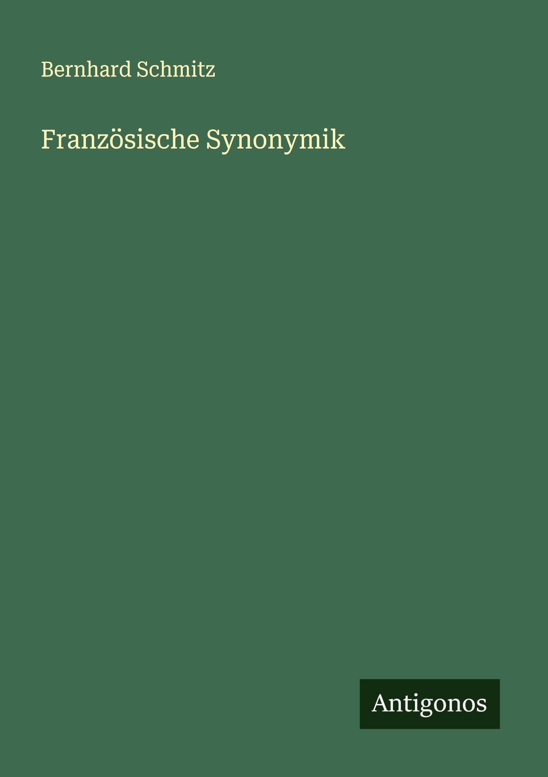 Französische Synonymik Classics