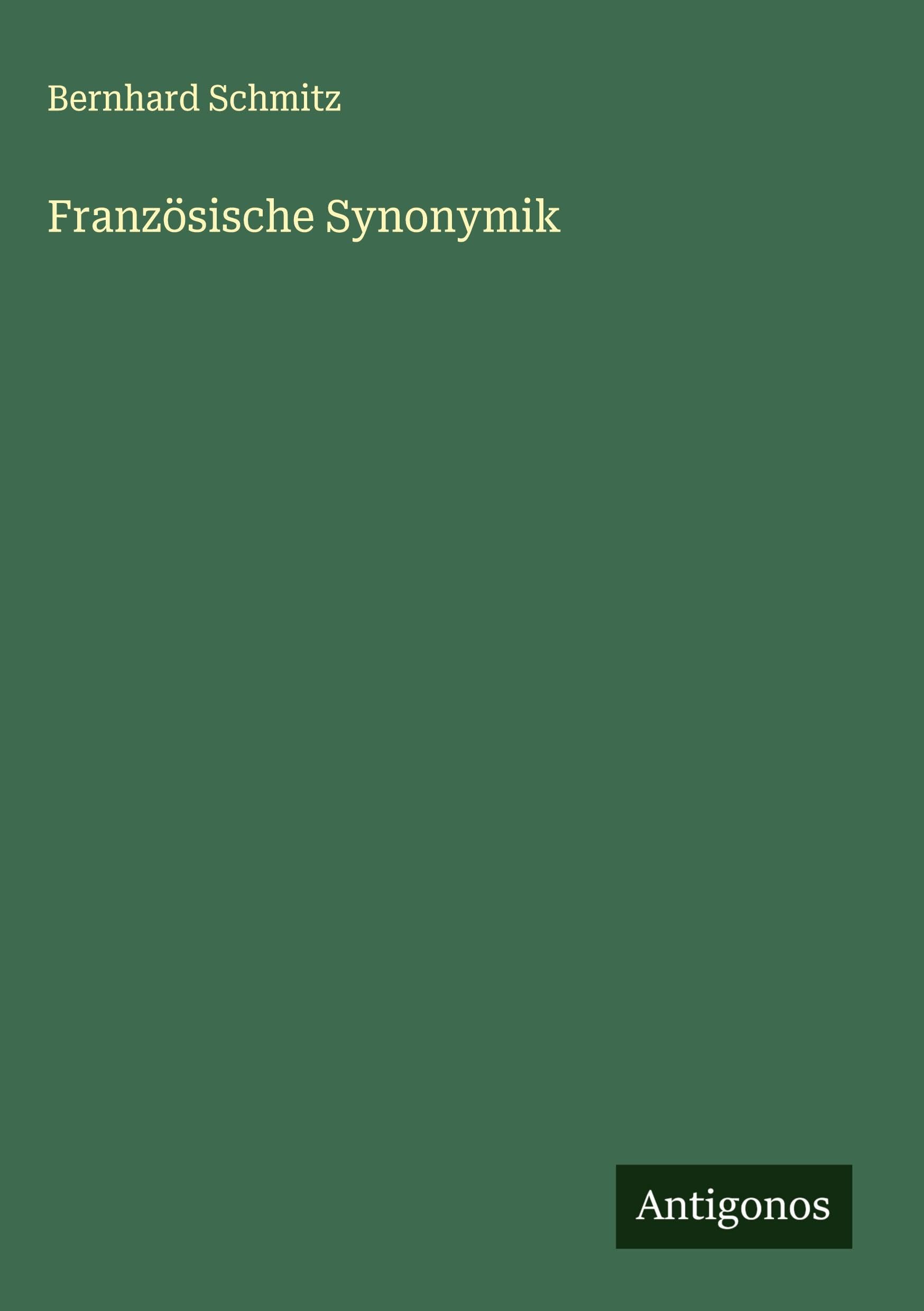 Französische Synonymik Classics