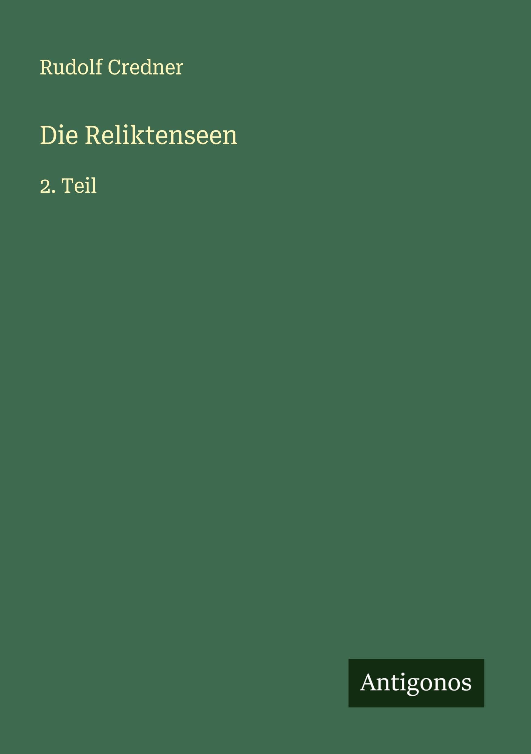 Product Image: Die Reliktenseen