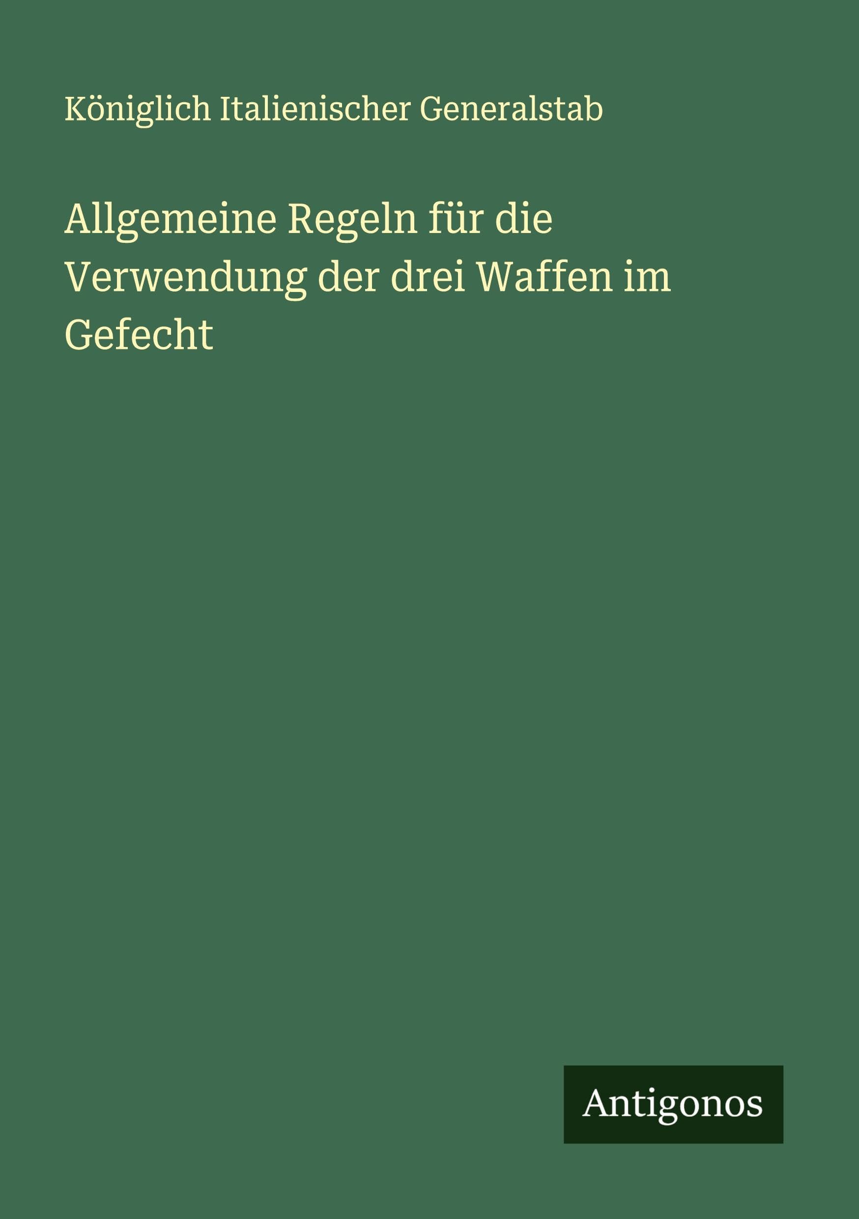 Allgemeine Regeln für die Verwendung der drei Waffen im Gefecht Classics