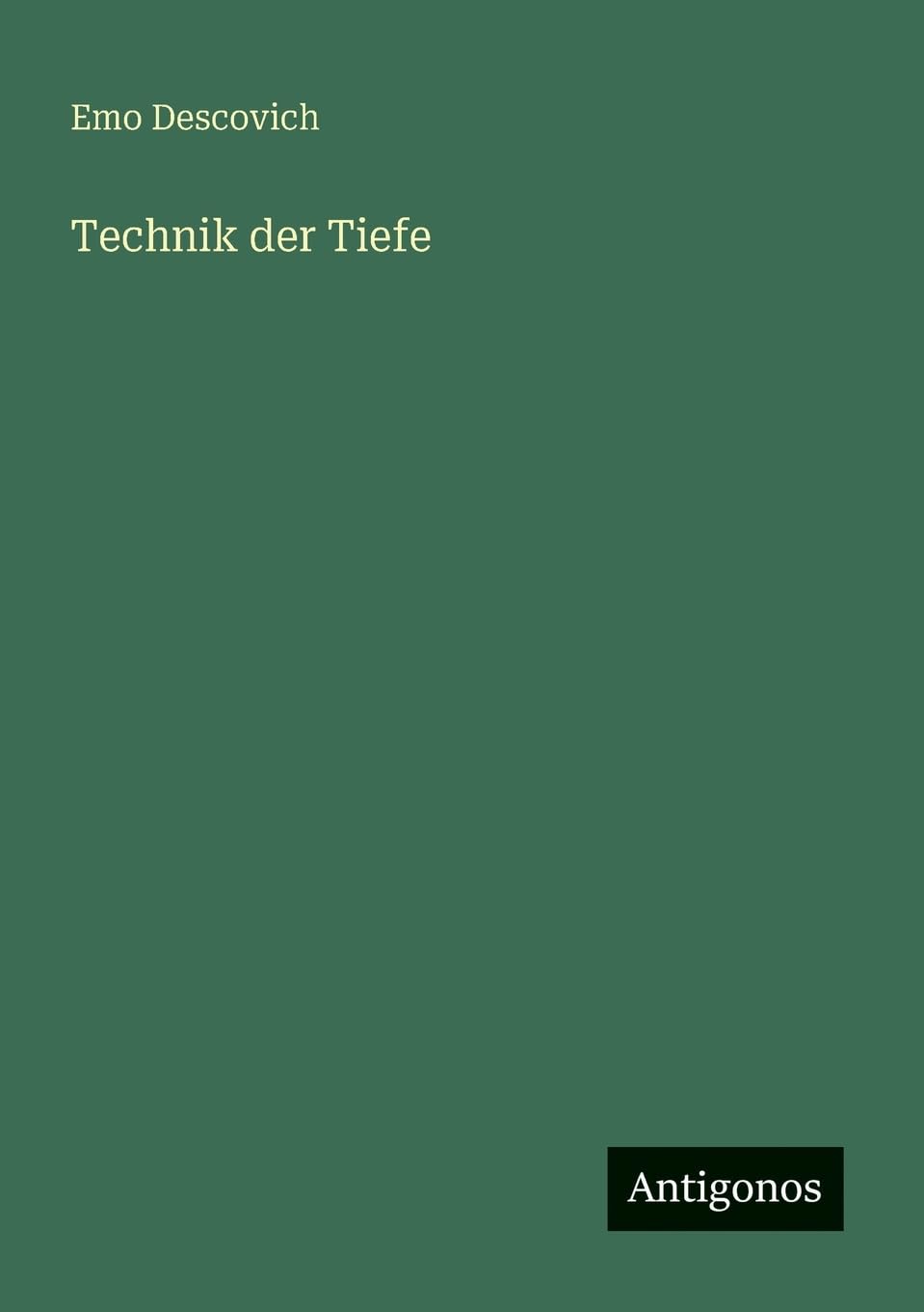 Technik der Tiefe Classics