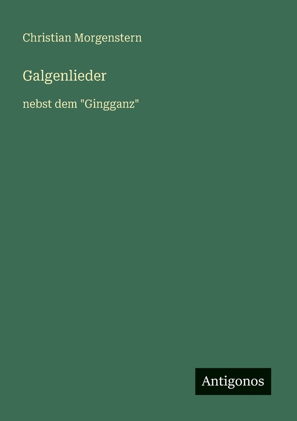 Product Image: Galgenlieder