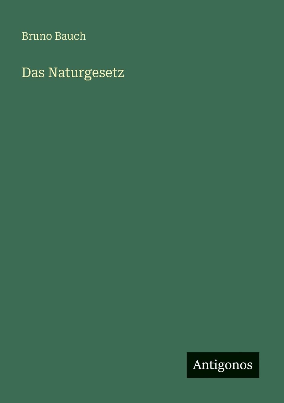 Product Image: Das Naturgesetz