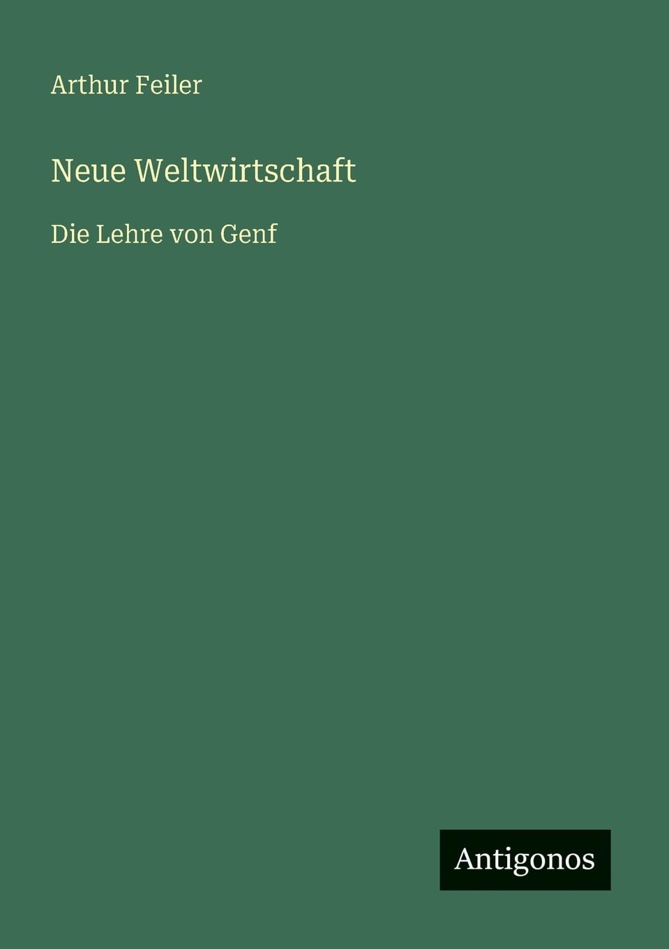 Product Image: Neue Weltwirtschaft