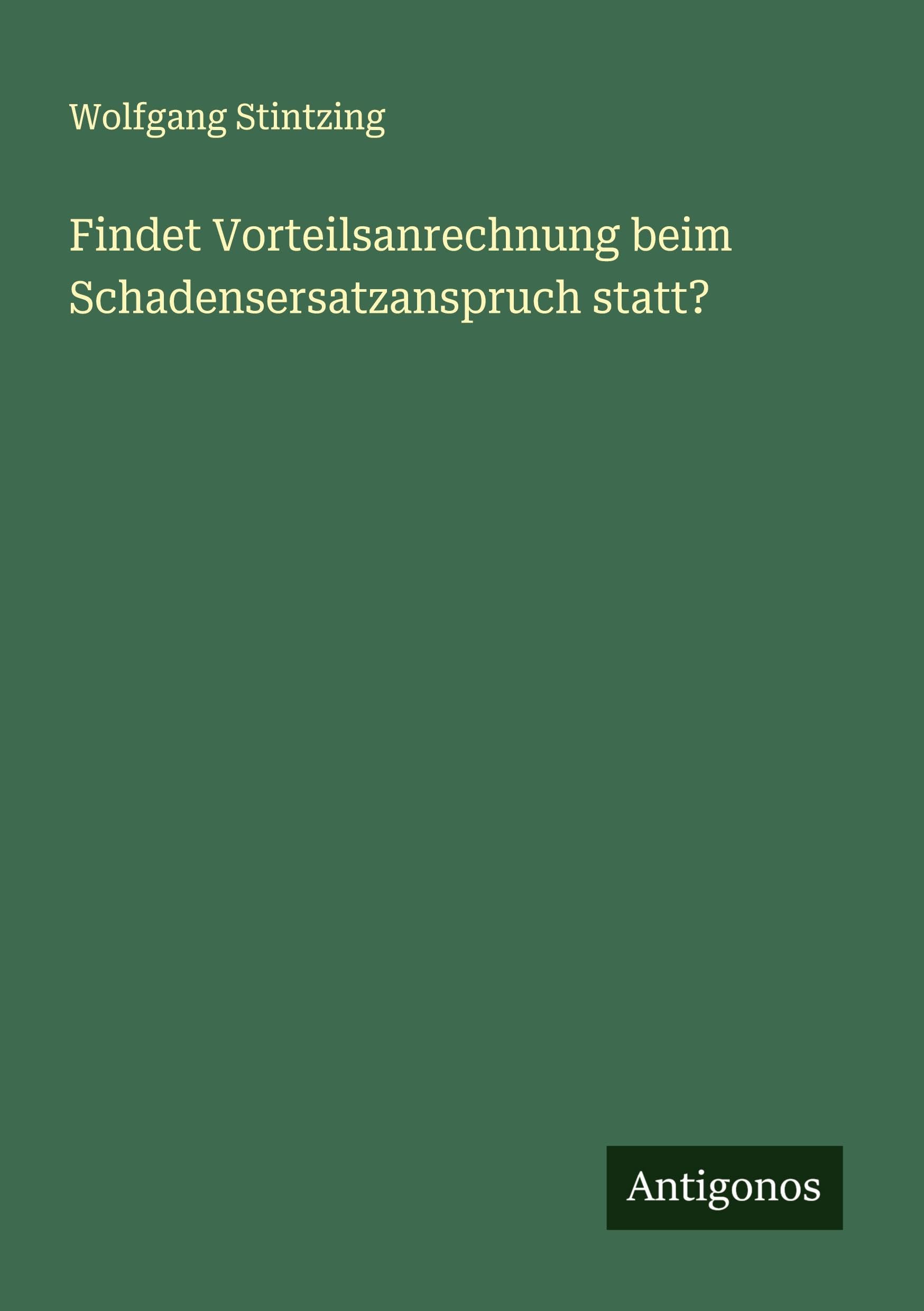 Findet Vorteilsanrechnung beim Schadensersatzanspruch statt? Classics