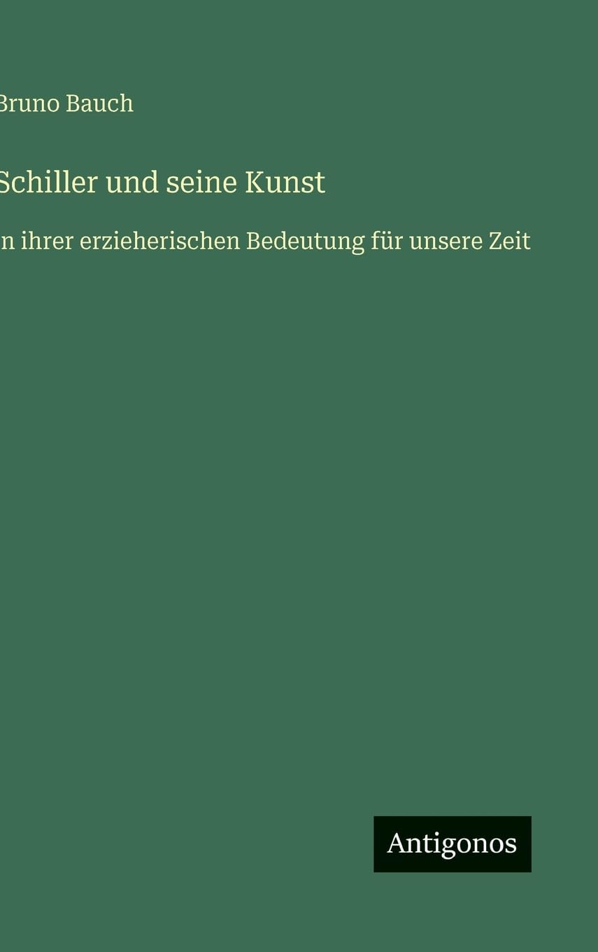 Product Image: Schiller und seine Kunst