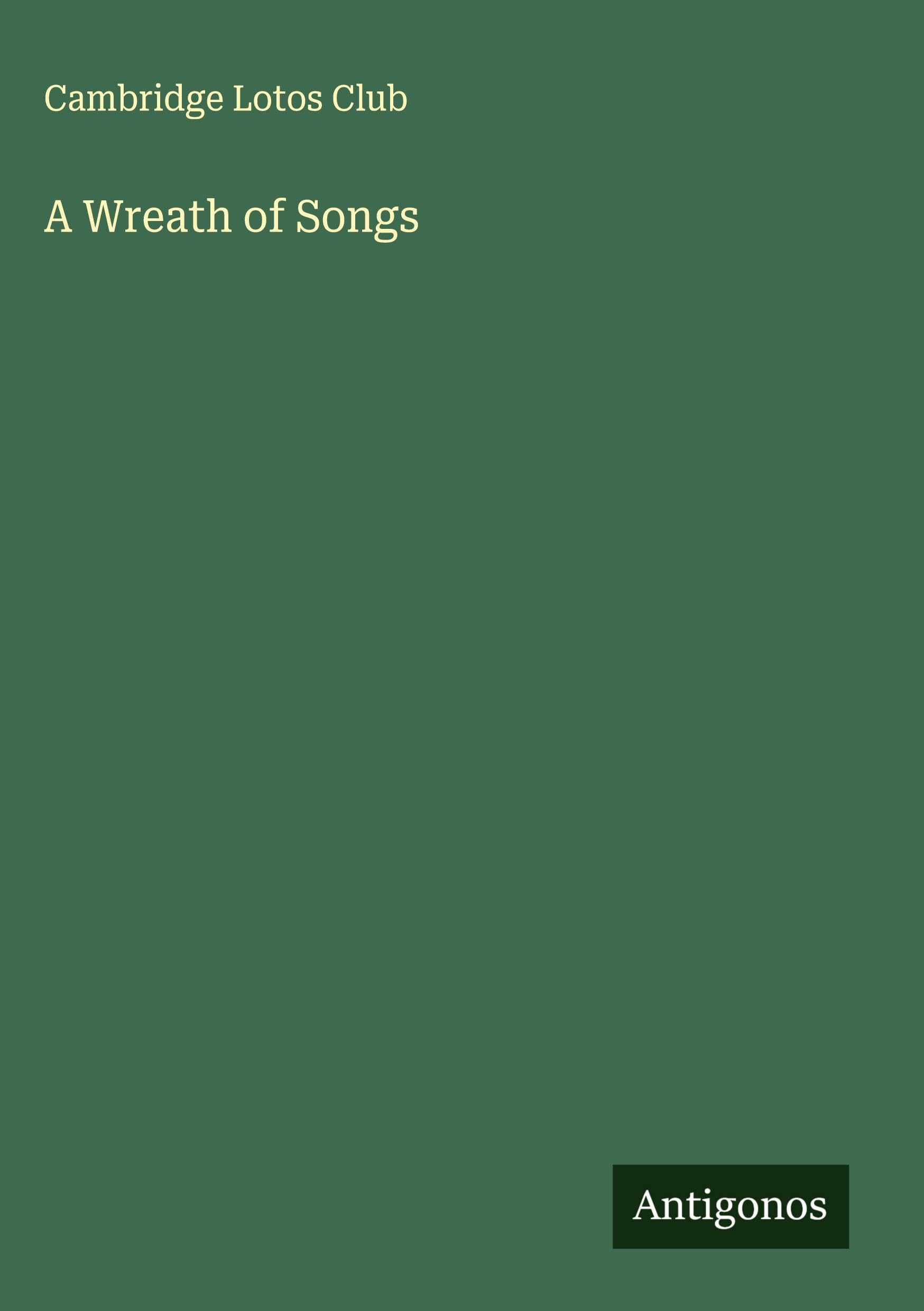 A Wreath of Songs Classics