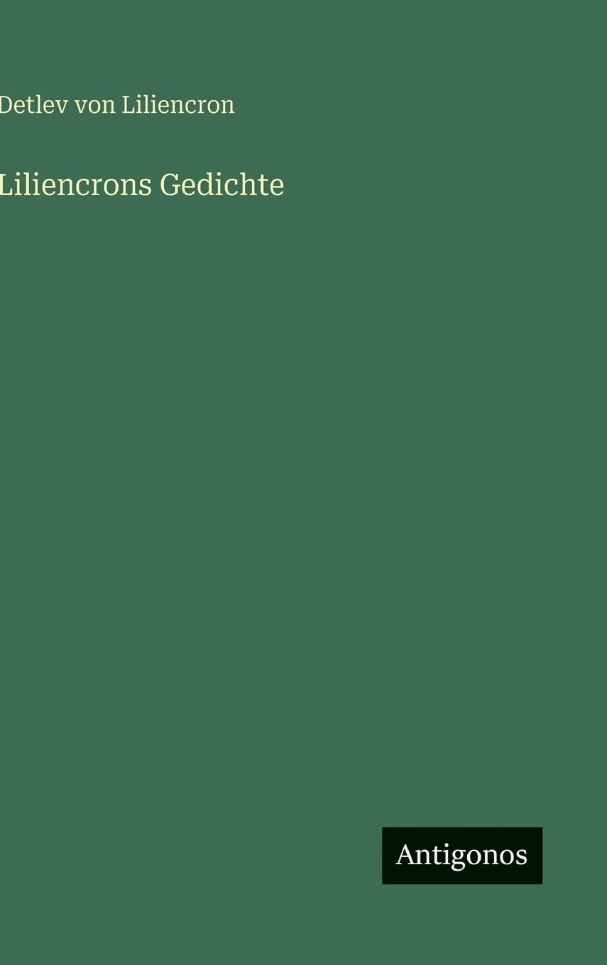 Liliencrons Gedichte Classics