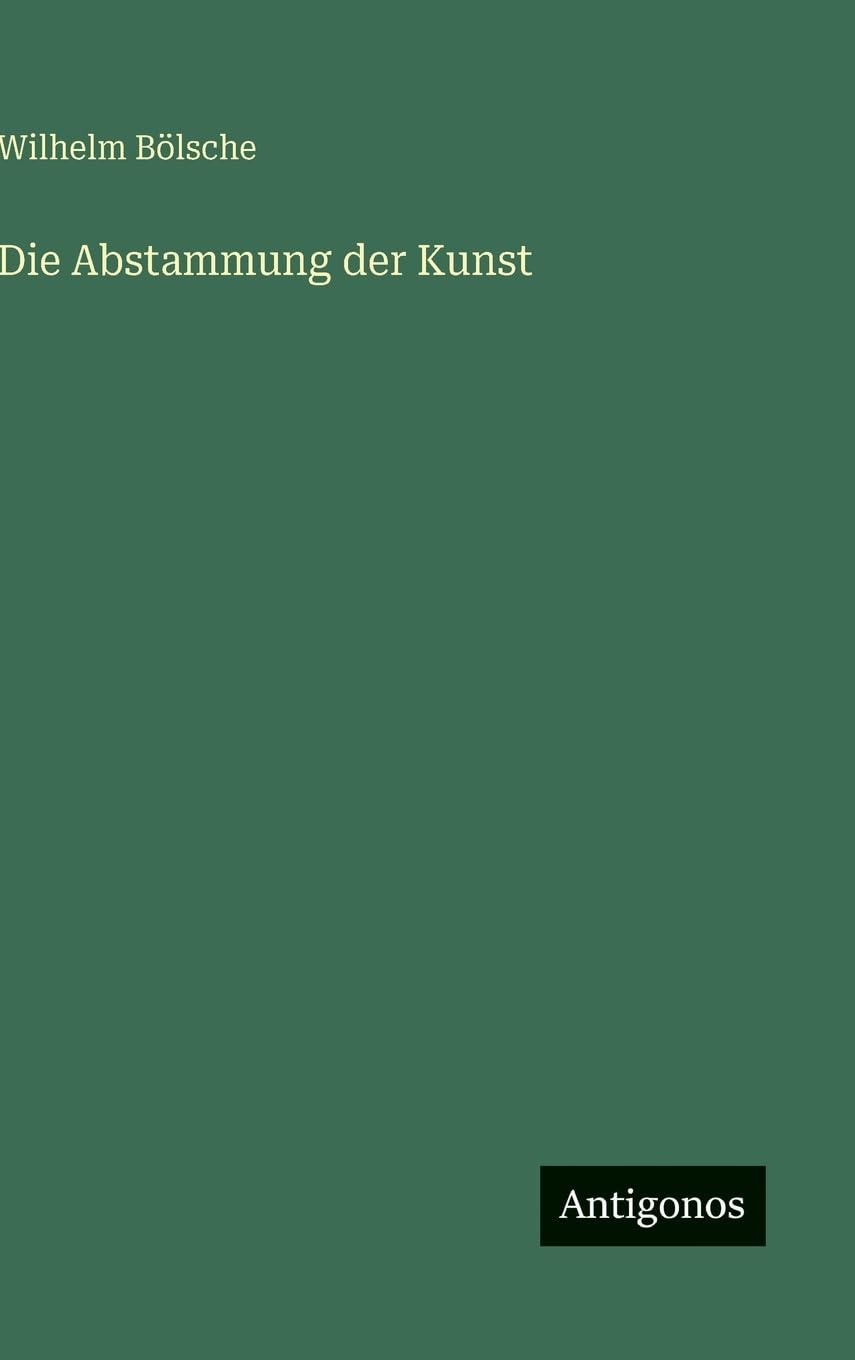 Product Image: Die Abstammung der Kunst
