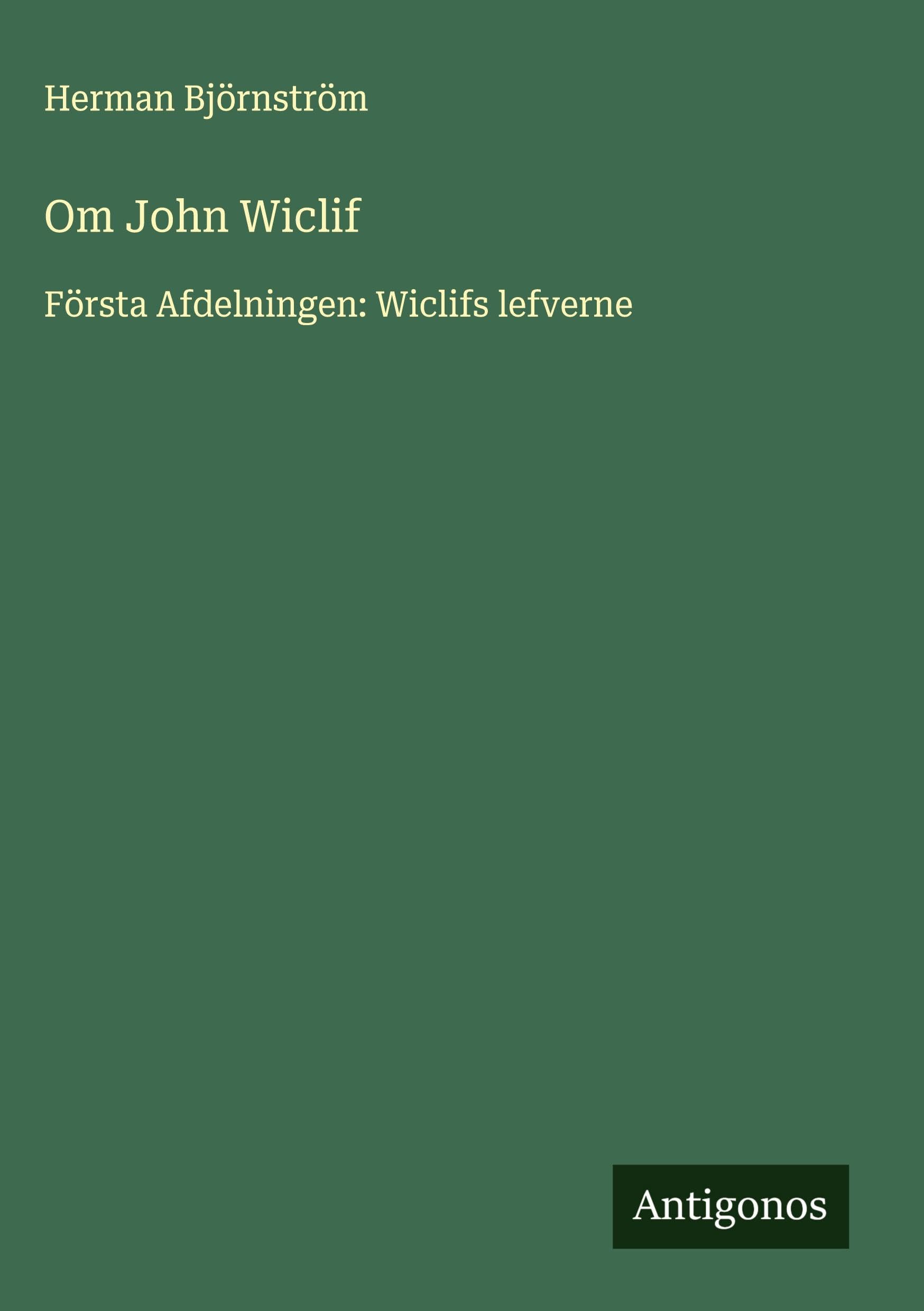 Product Image: Om John Wiclif