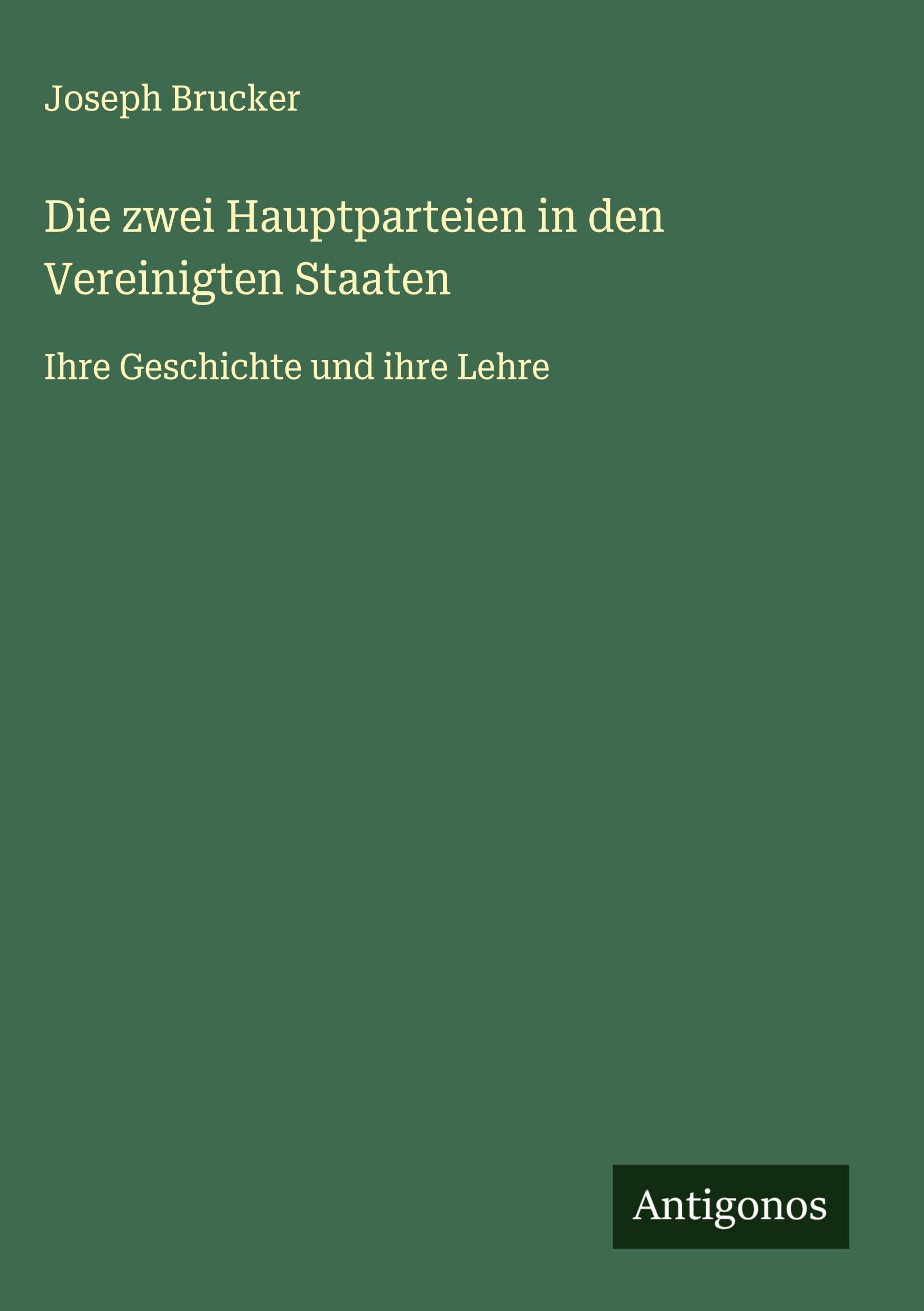 Die zwei Hauptparteien in den Vereinigten Staaten Classics