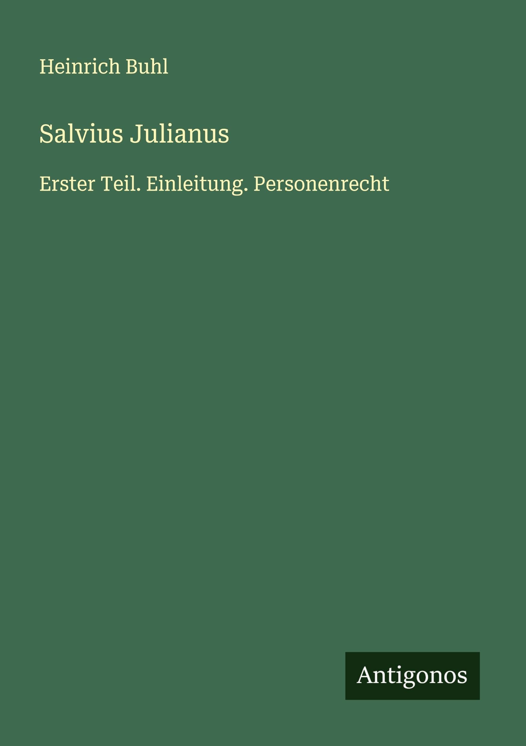 Product Image: Salvius Julianus