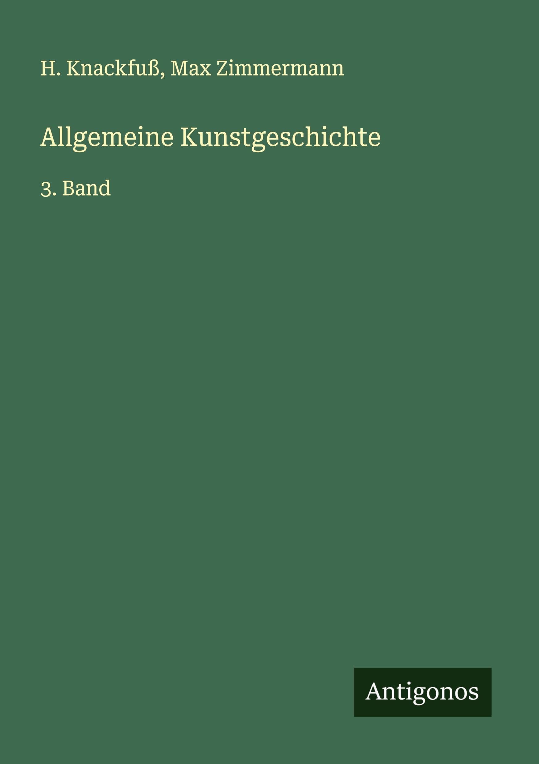 Product Image: Allgemeine Kunstgeschichte