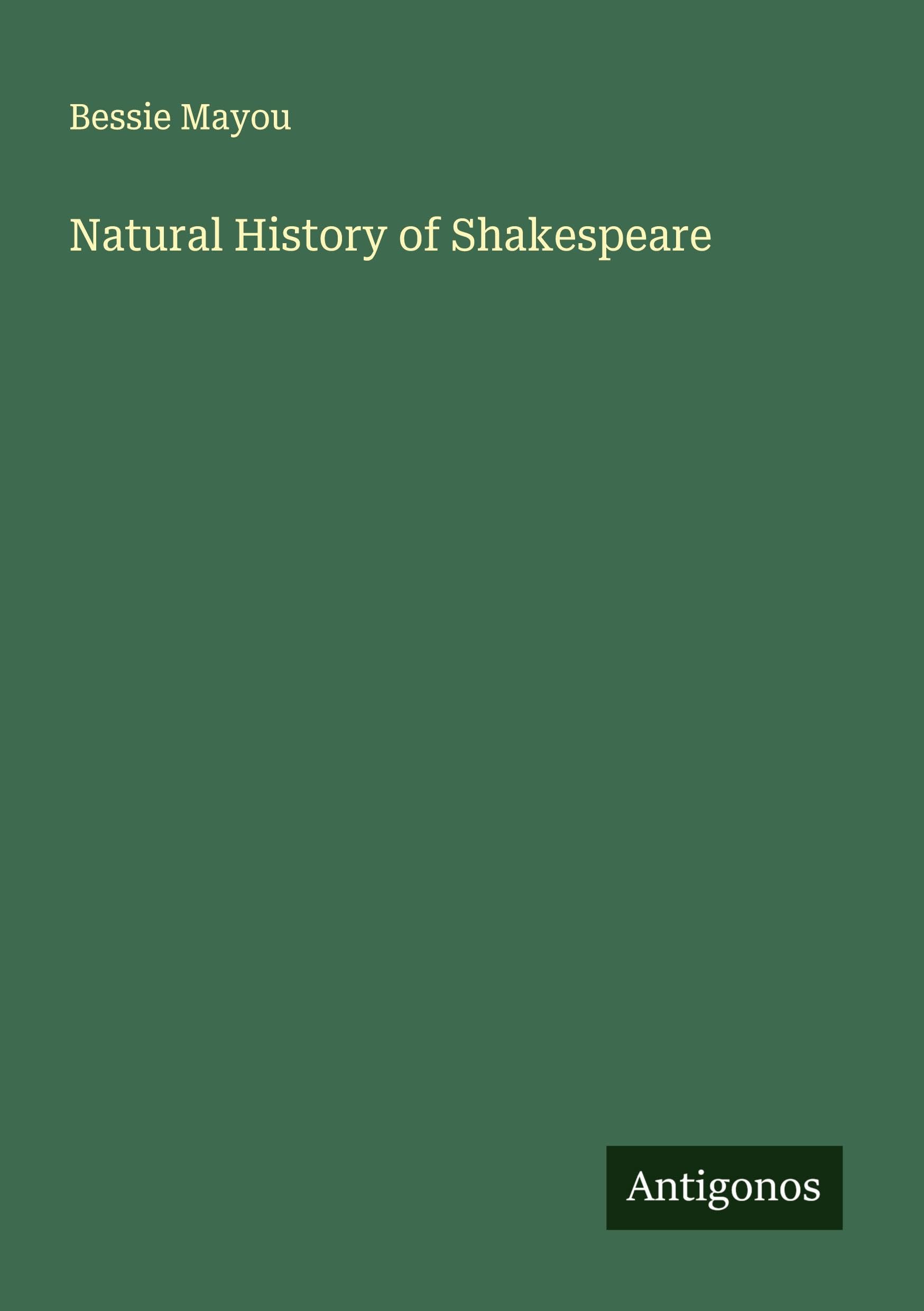 Natural History of Shakespeare Classics