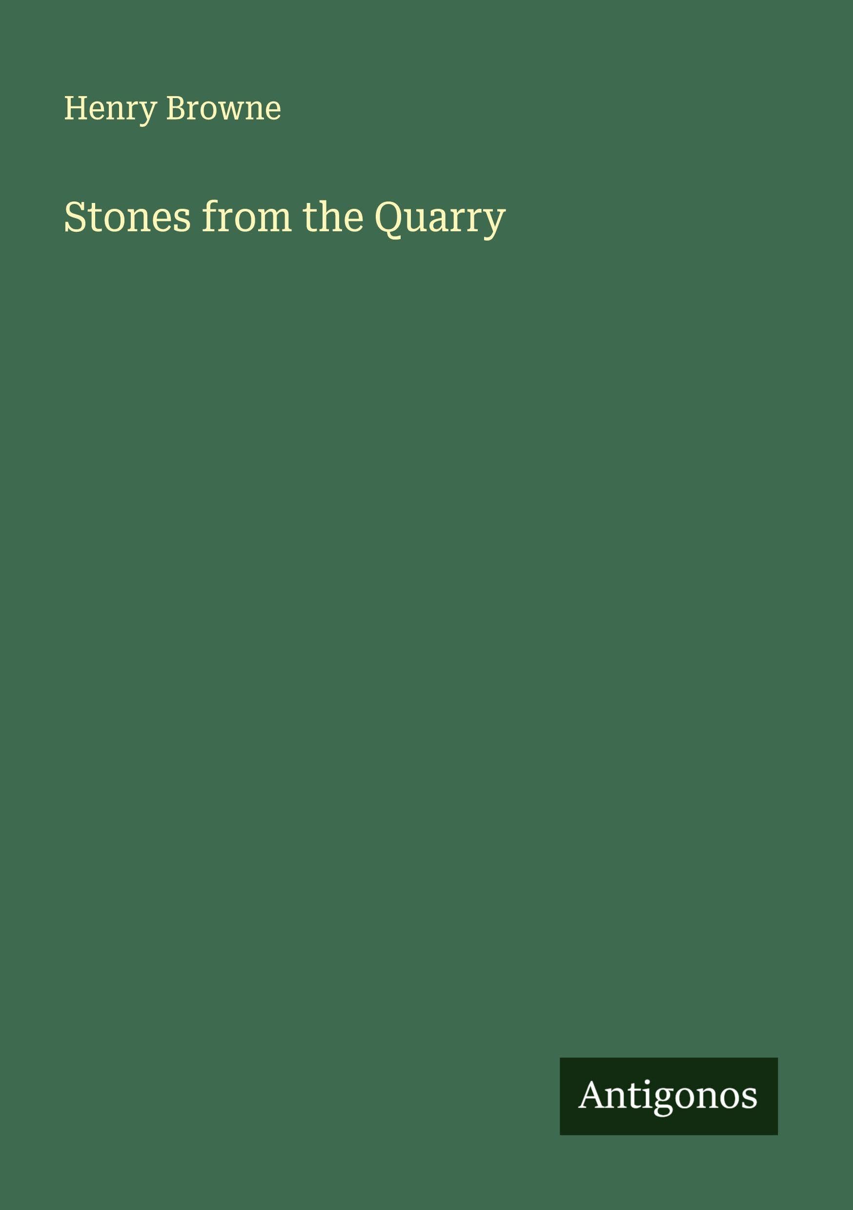 Product Image: Stones from the Quarry