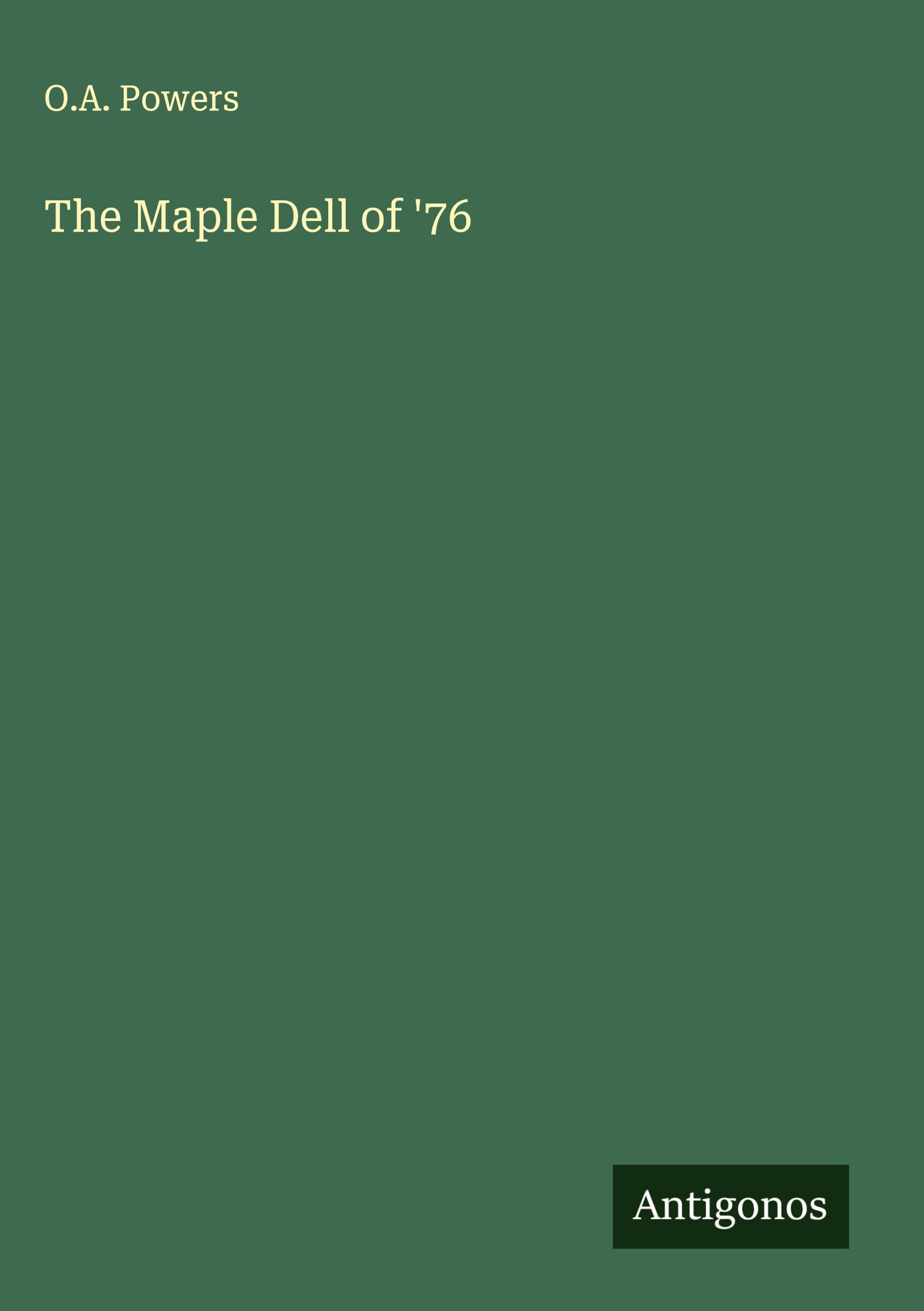 Product Image: The Maple Dell of '76