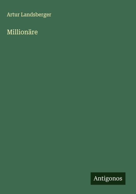 Product Image: Millionäre