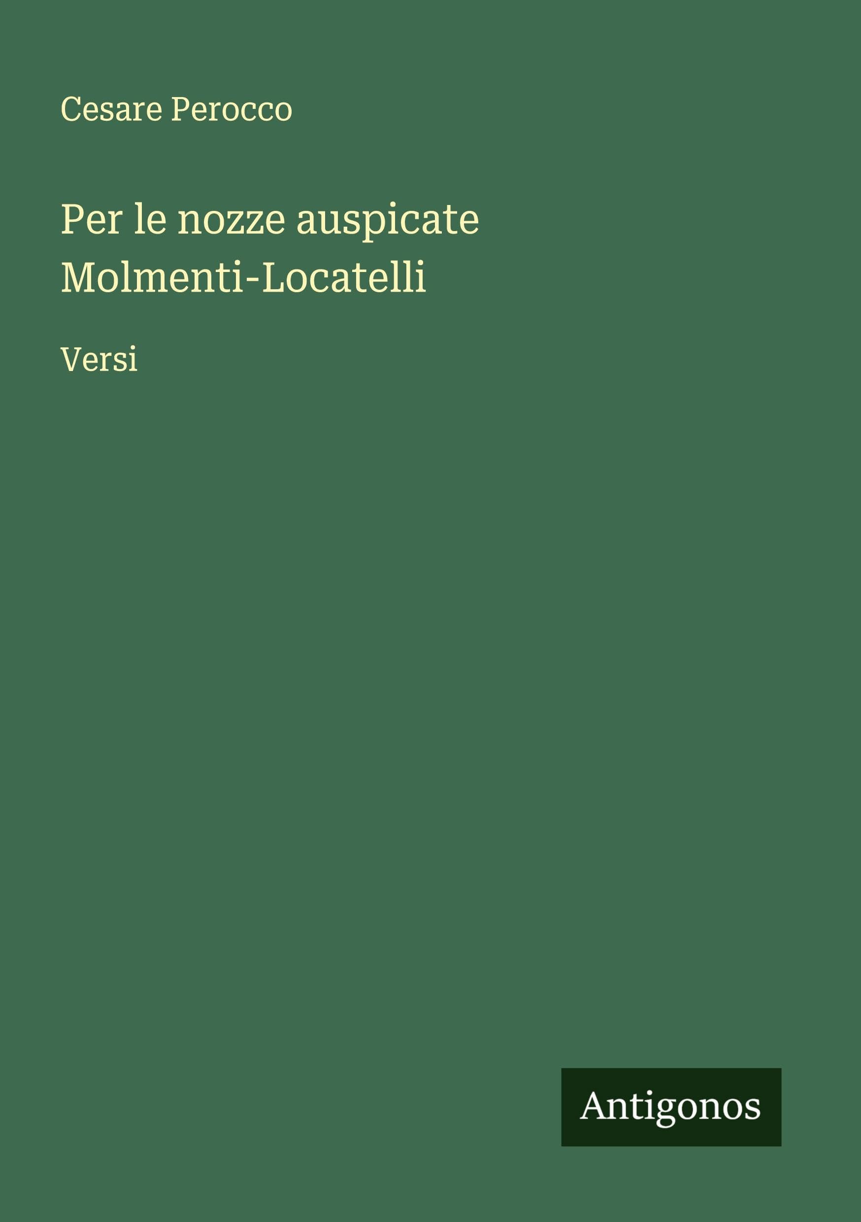 Per le nozze auspicate Molmenti-Locatelli Classics