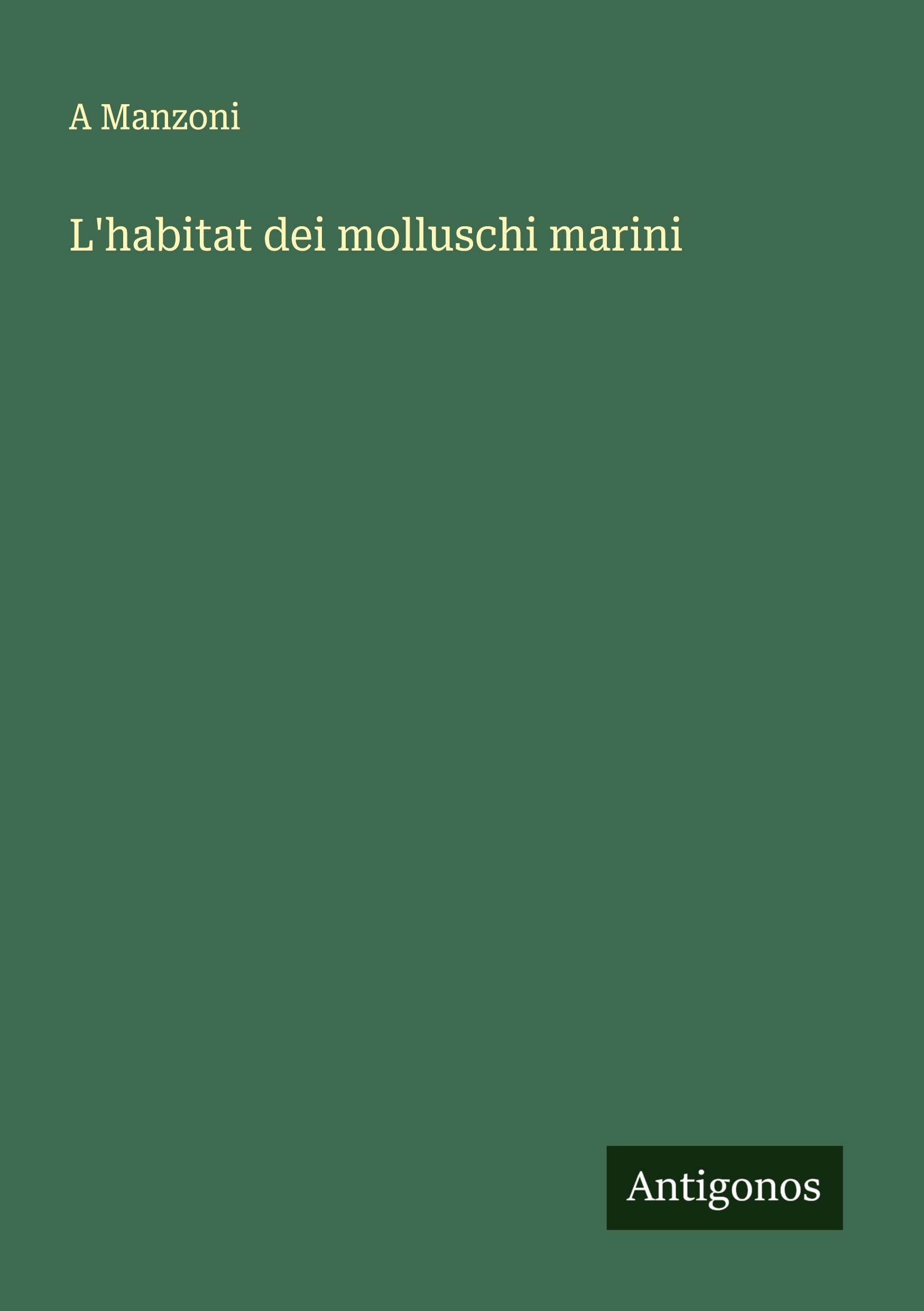L'habitat dei molluschi marini Classics