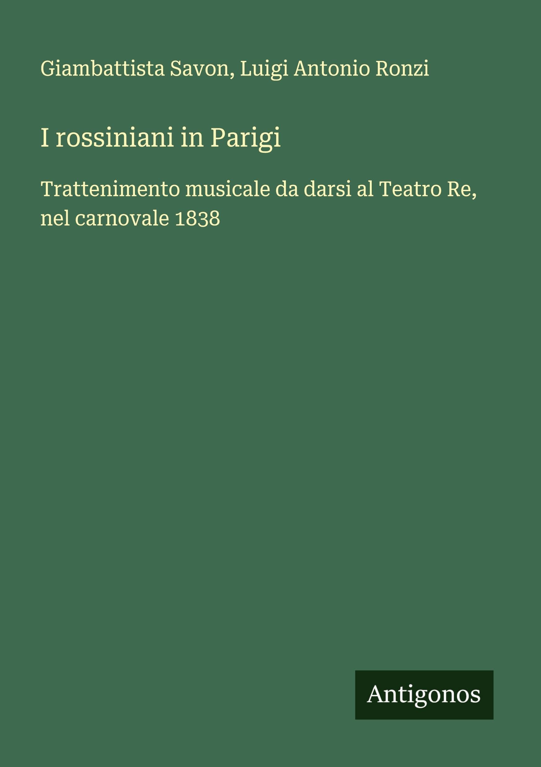 I rossiniani in Parigi Classics