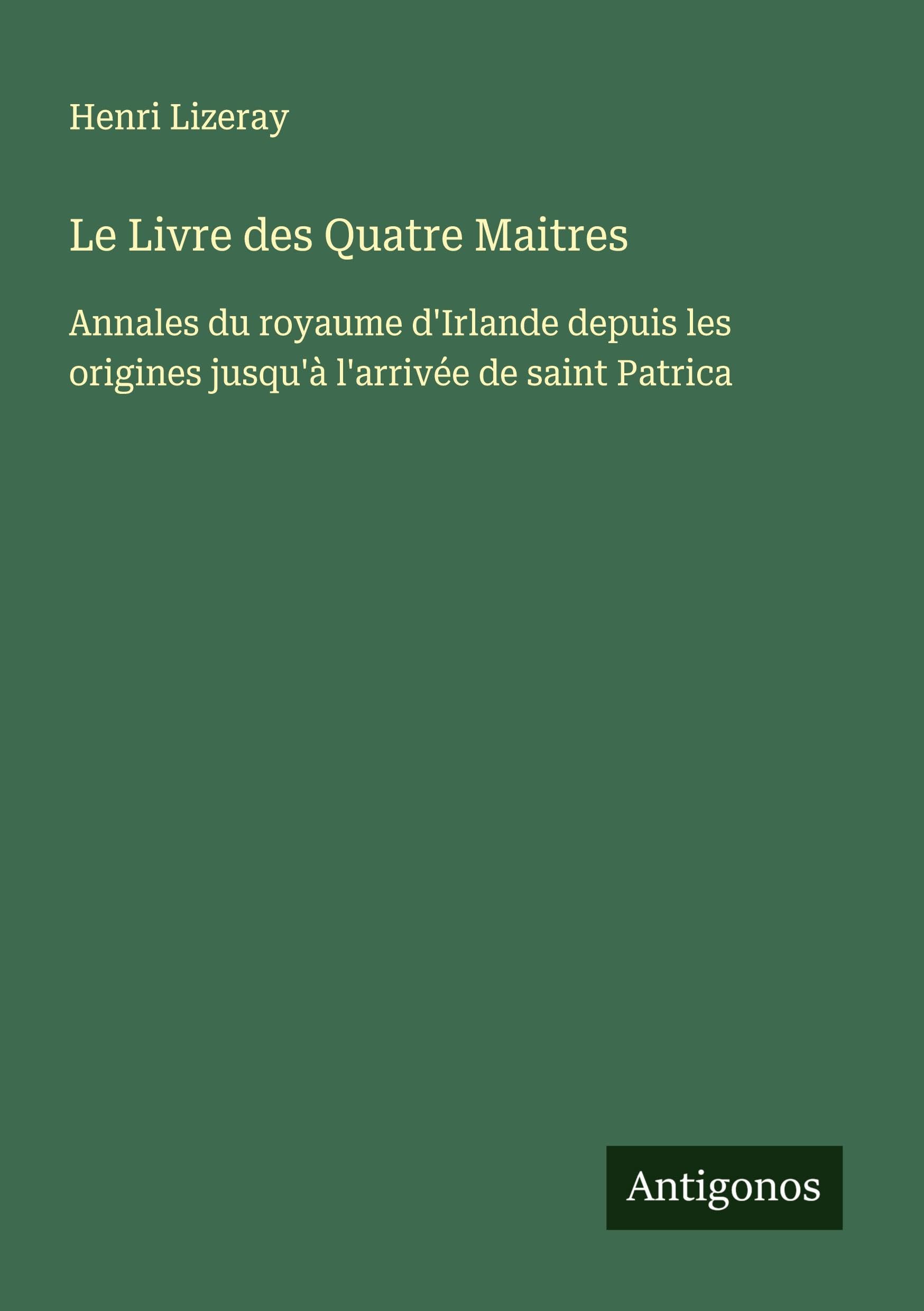 Le Livre des Quatre Maitres Classics