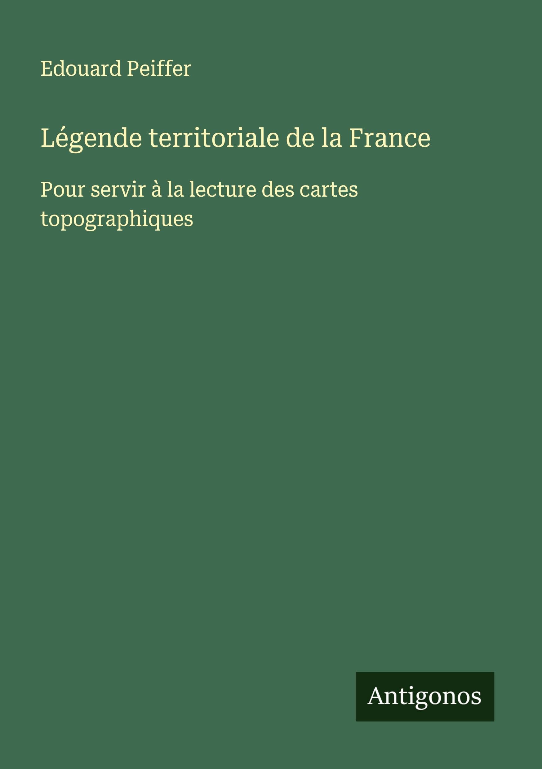 Légende territoriale de la France Classics