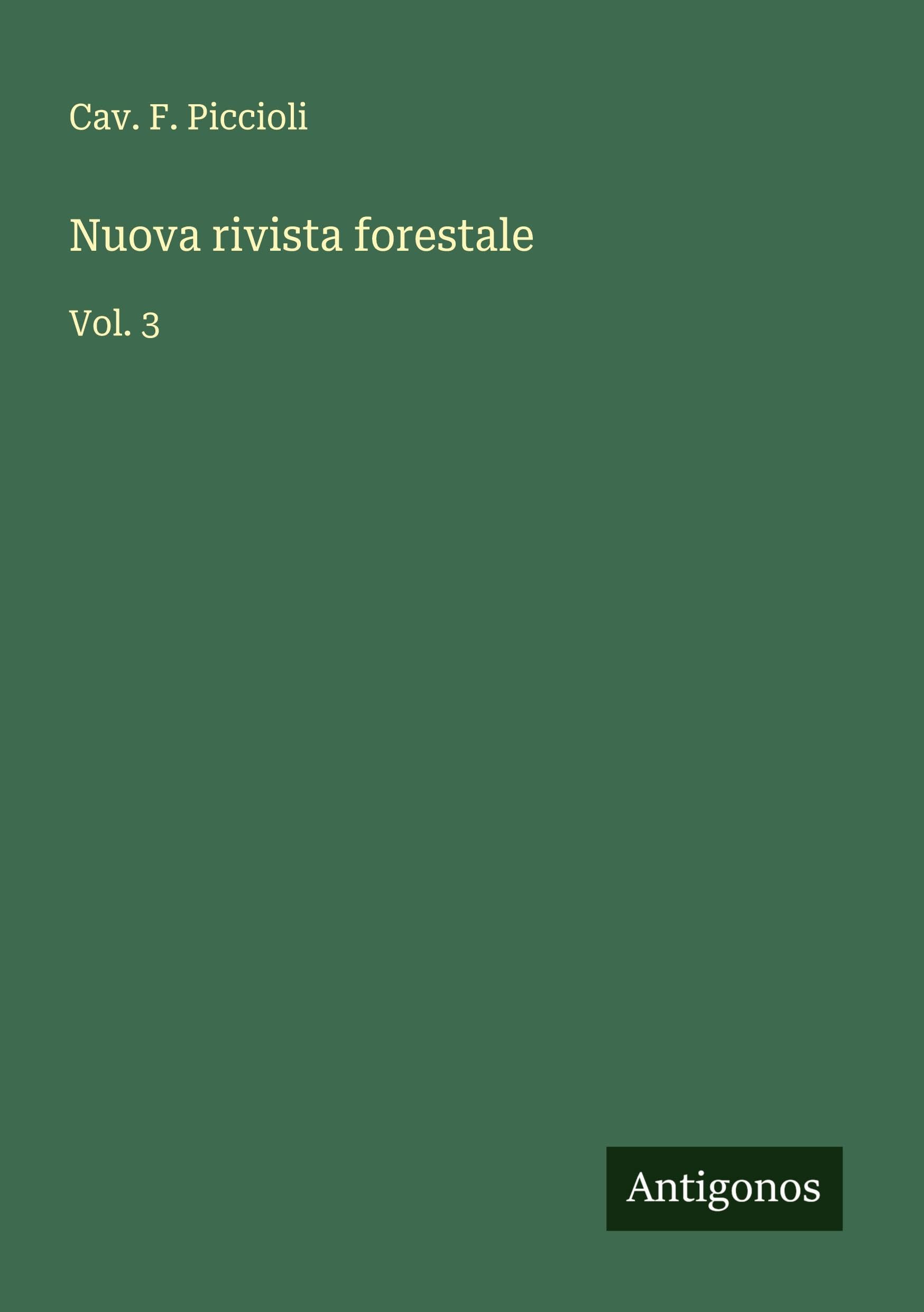 Nuova rivista forestale Classics