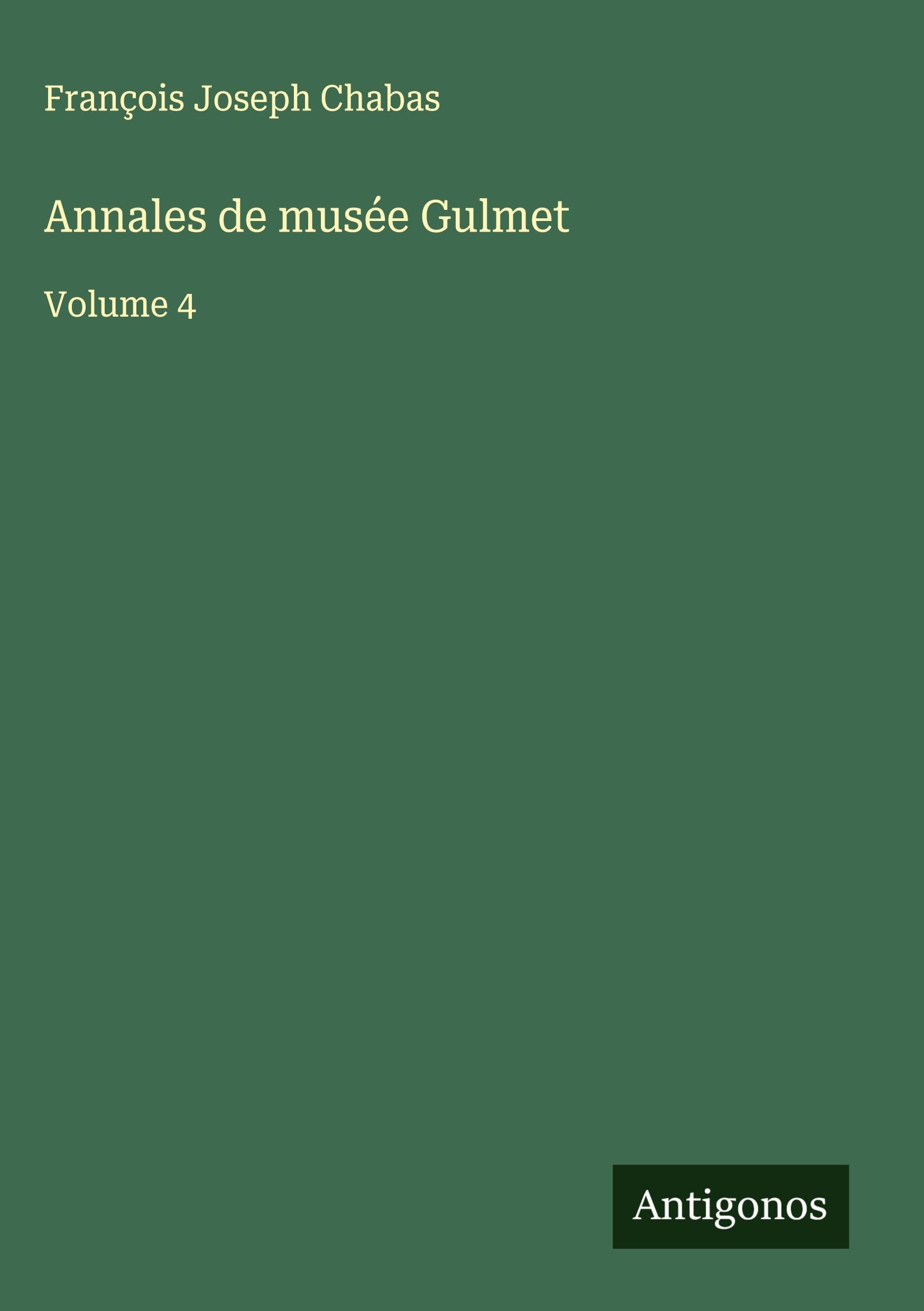 Annales de musée Gulmet Classics