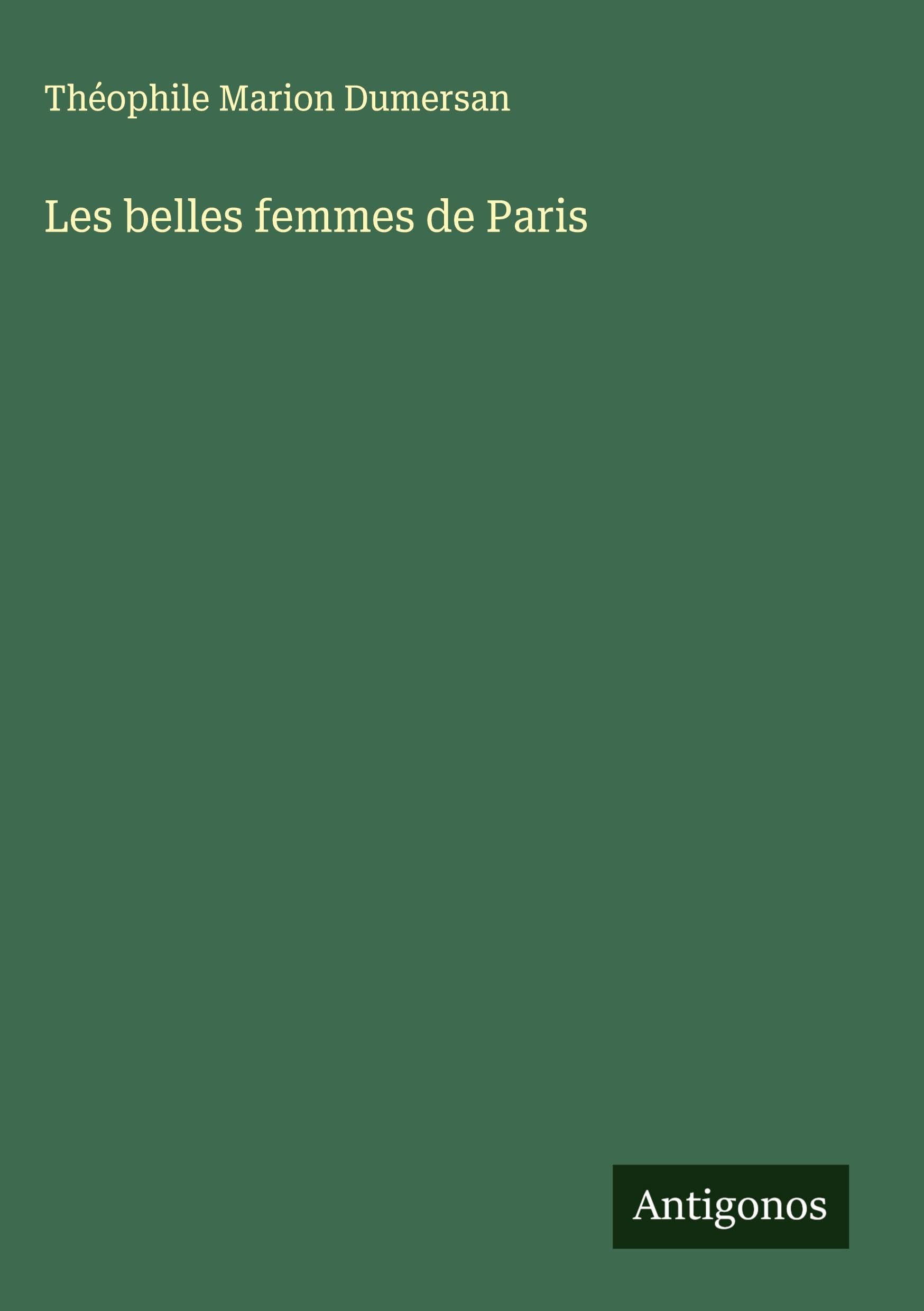 Les belles femmes de Paris Classics