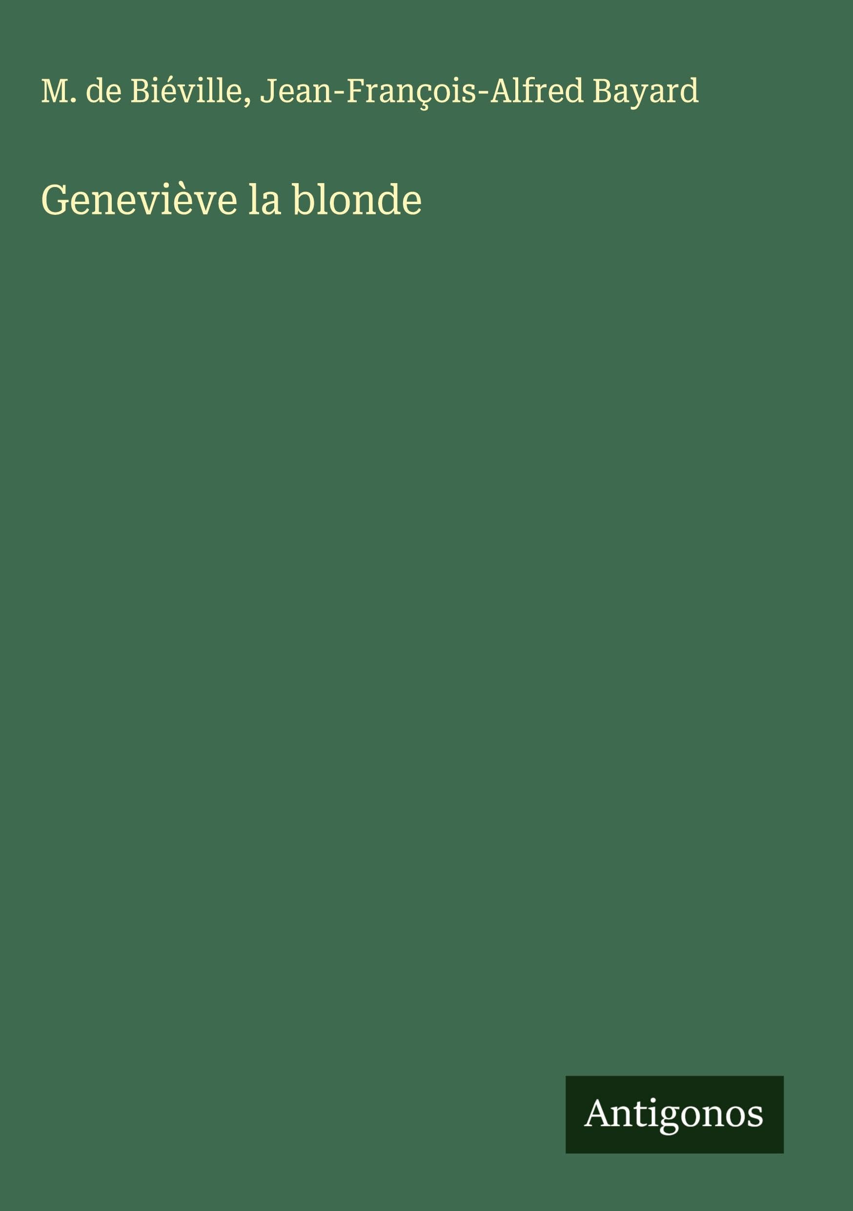 Geneviève la blonde Classics