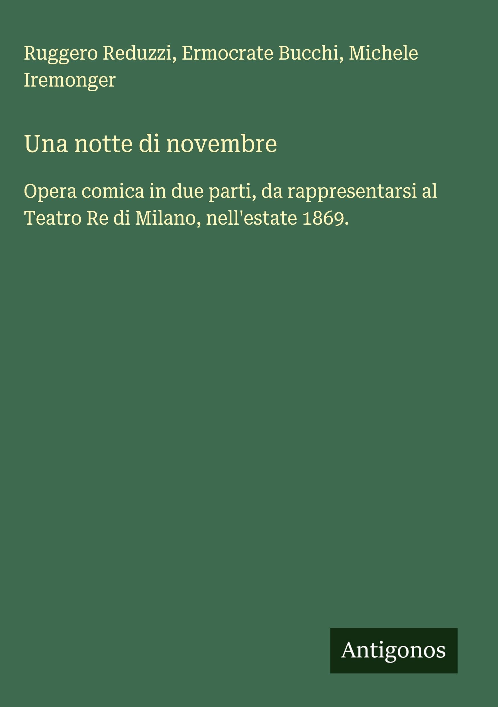 Una notte di novembre Classics