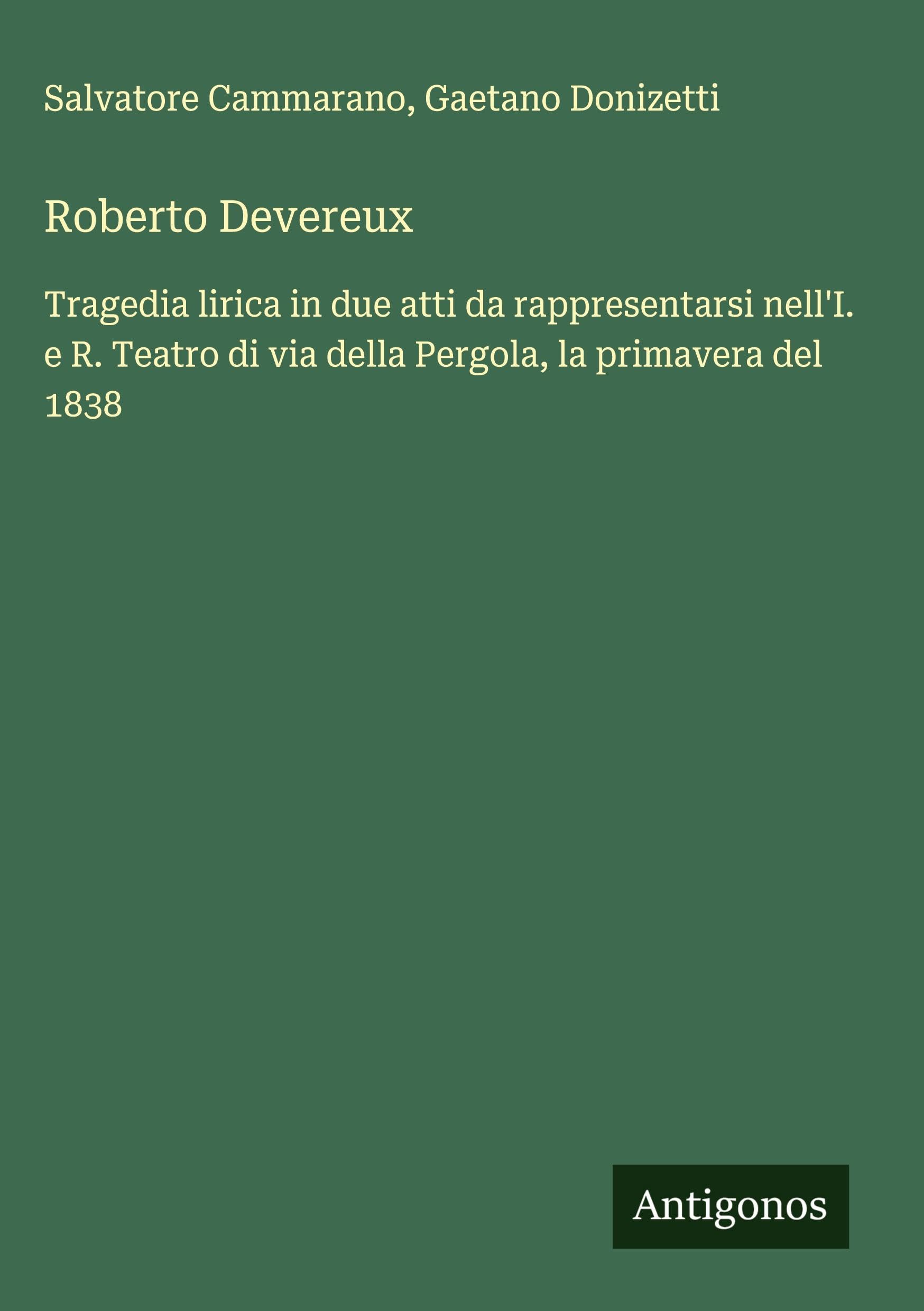 Roberto Devereux Classics
