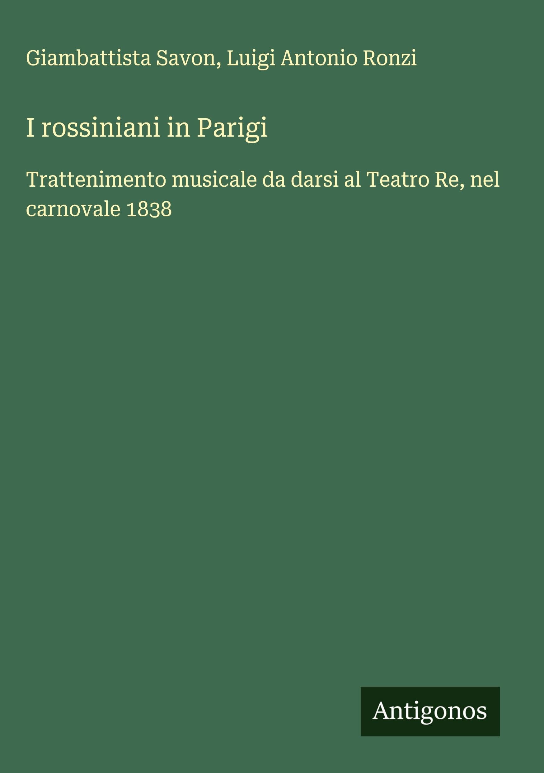 I rossiniani in Parigi Classics