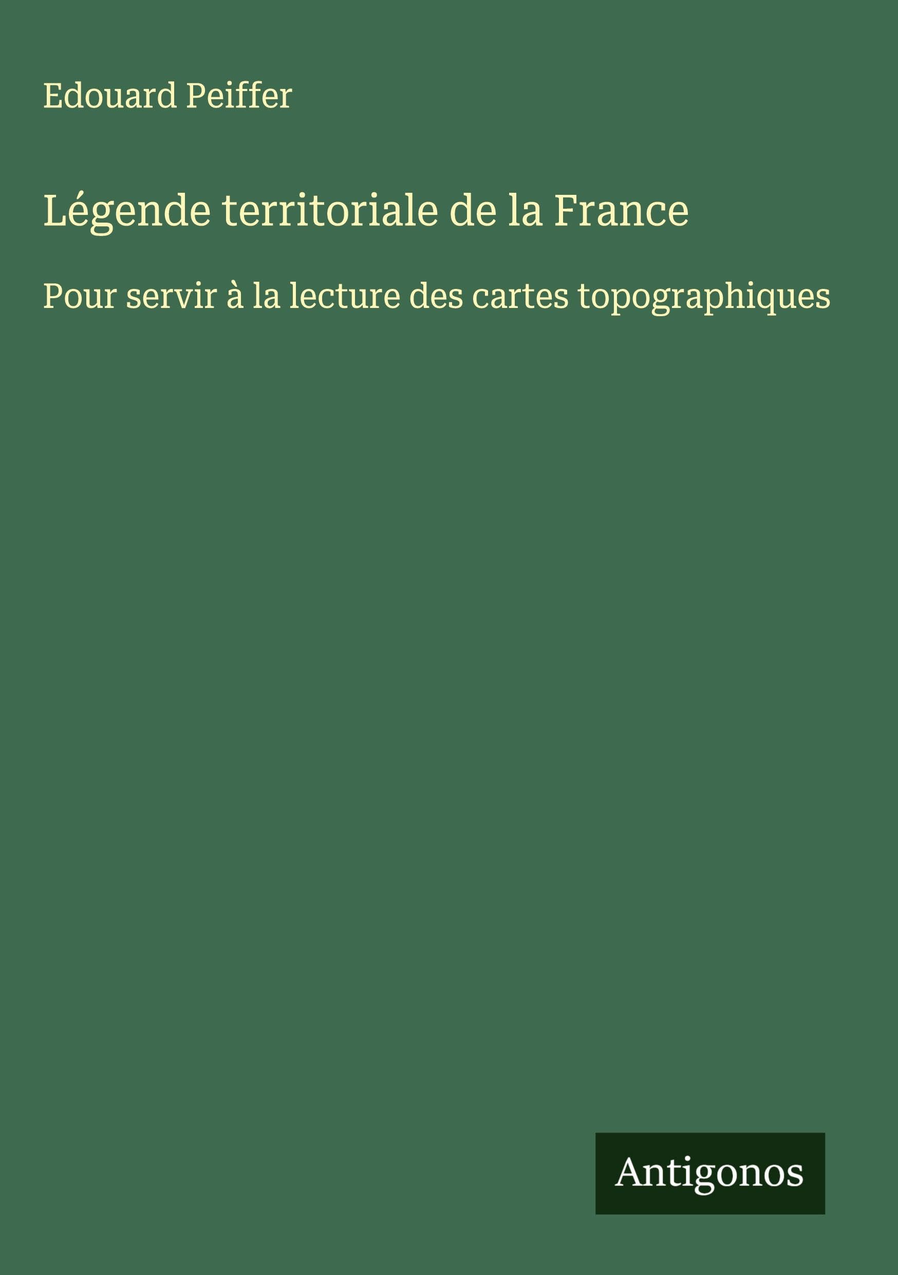 Légende territoriale de la France Classics