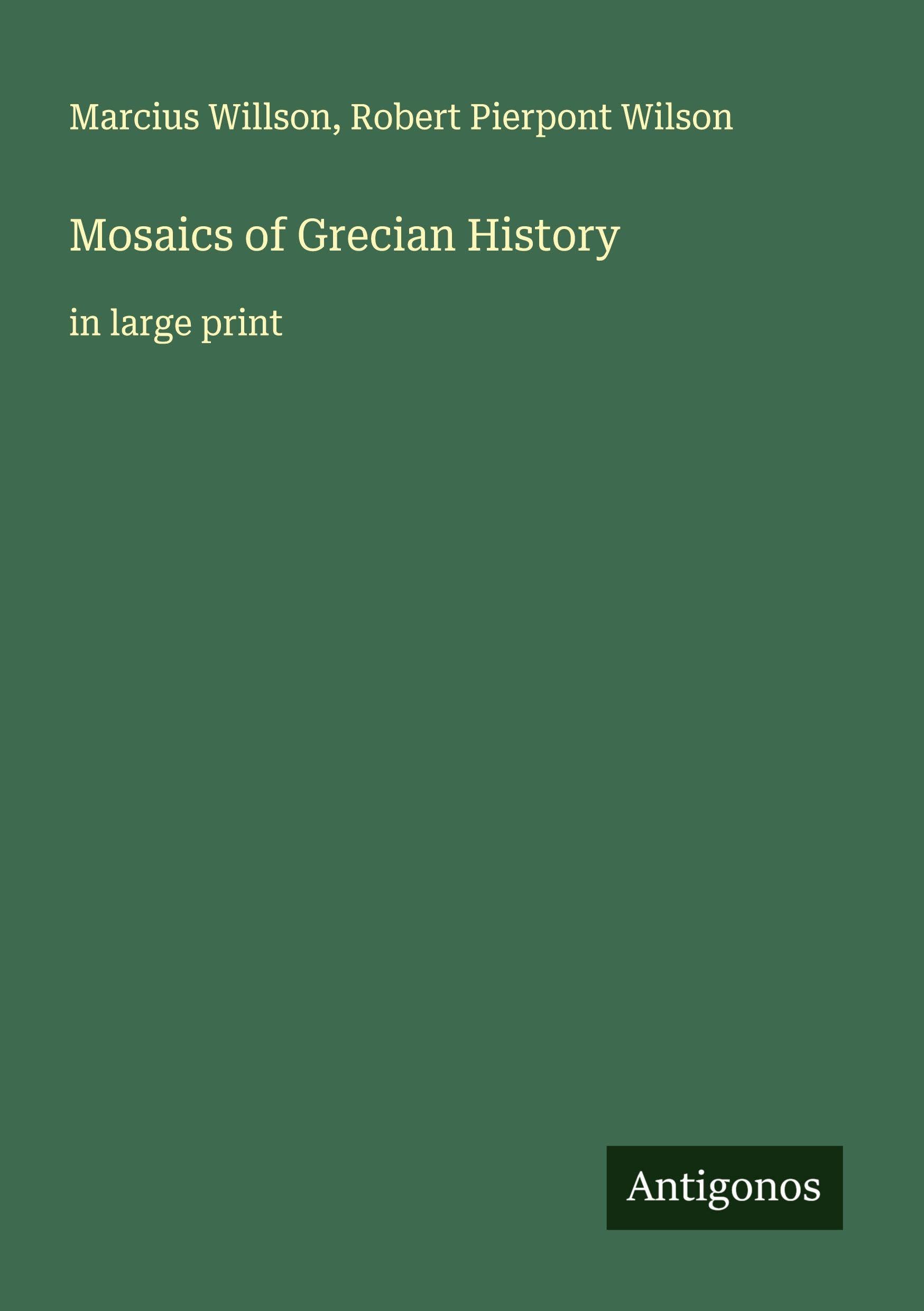 Mosaics of Grecian History Classics