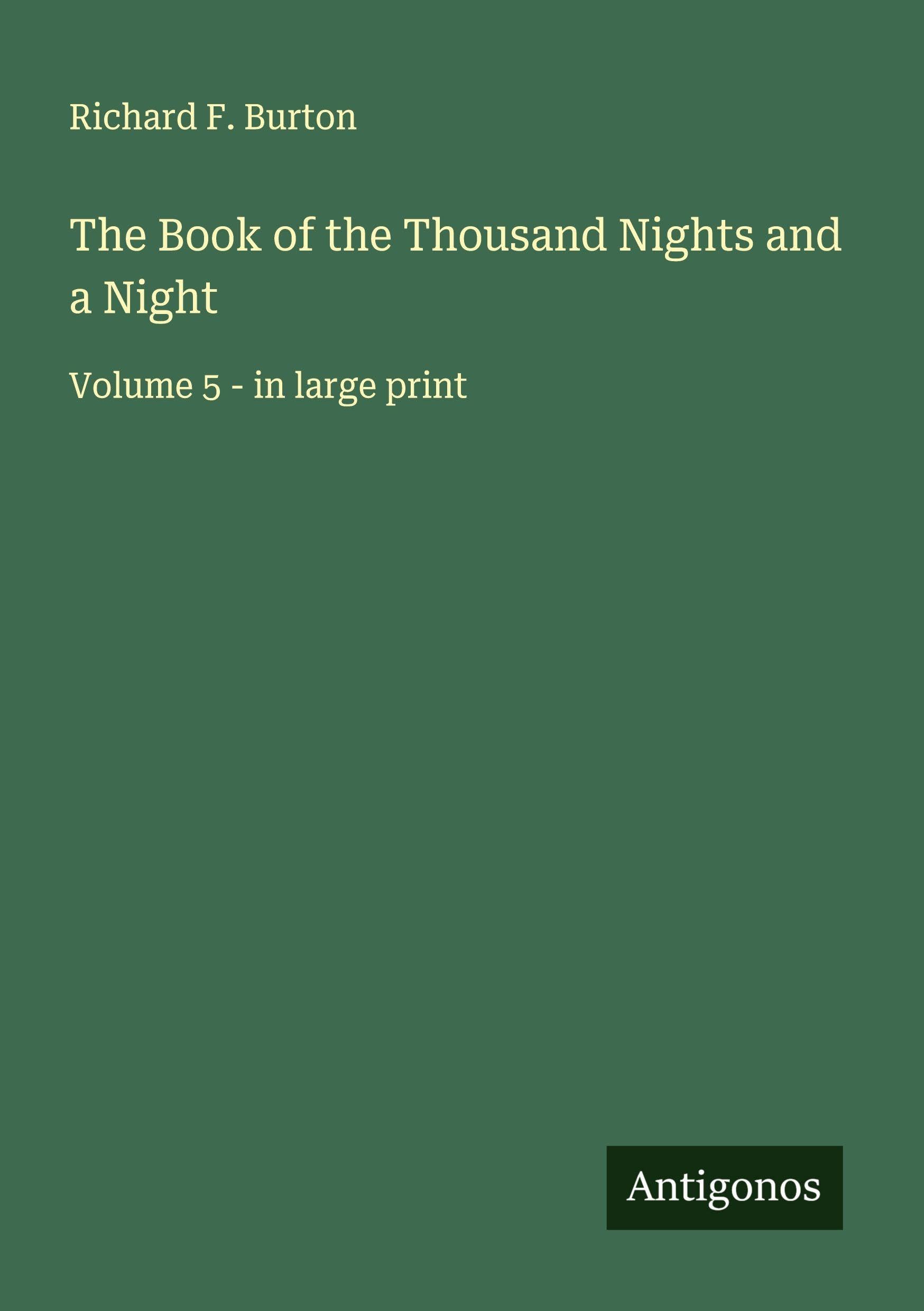 The Book of the Thousand Nights and a Night Classics