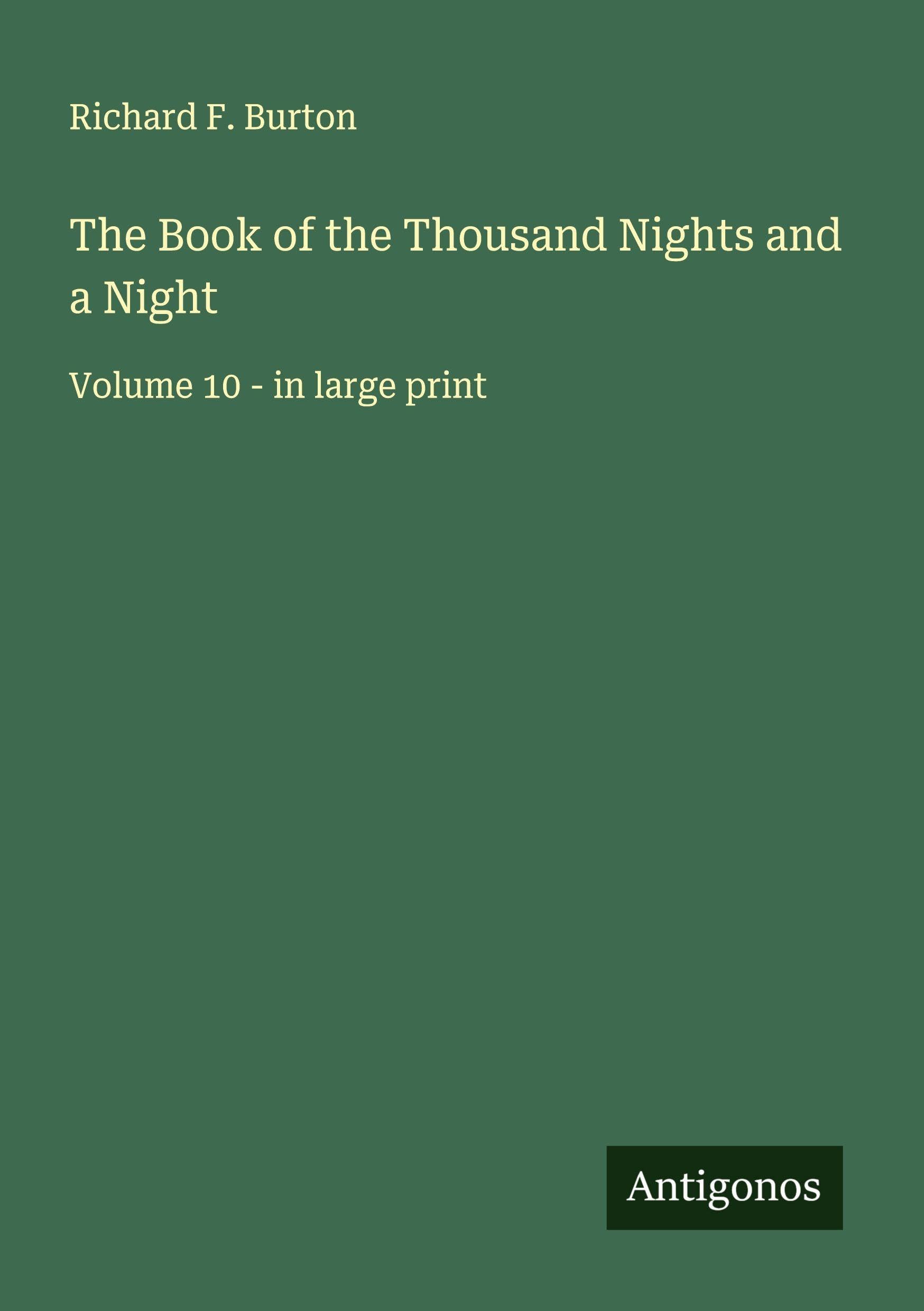The Book of the Thousand Nights and a Night Classics
