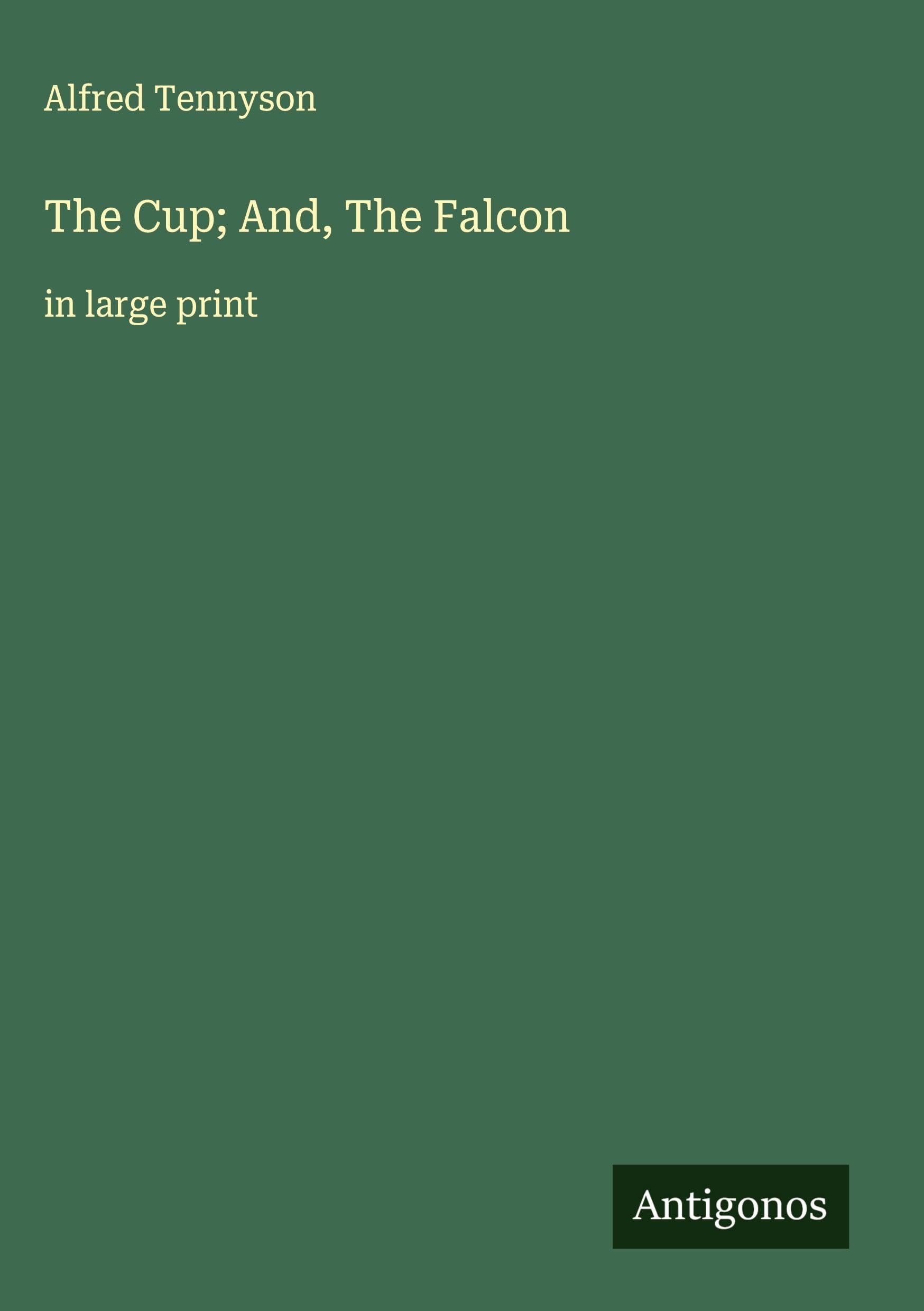The Cup; And, The Falcon book