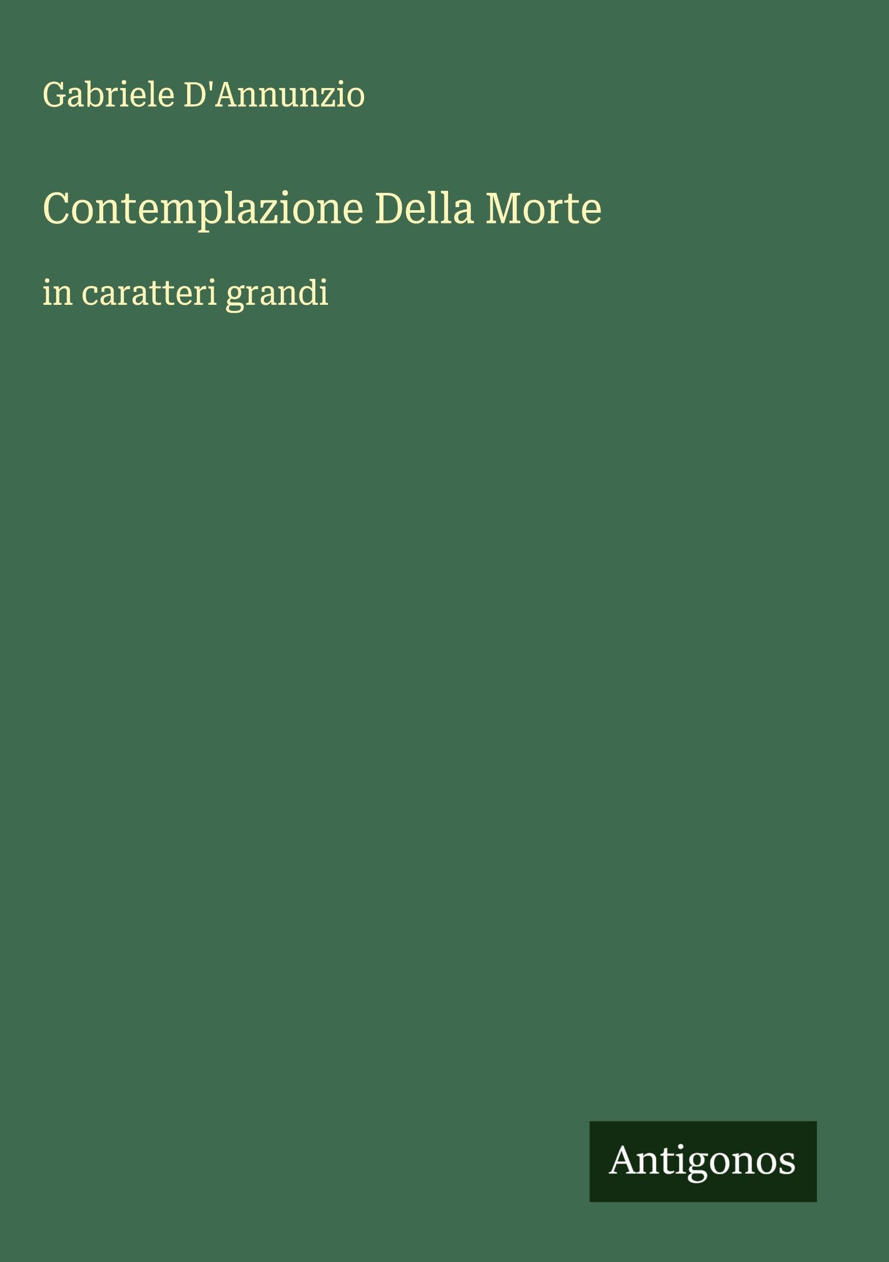 Contemplazione Della Morte Classics
